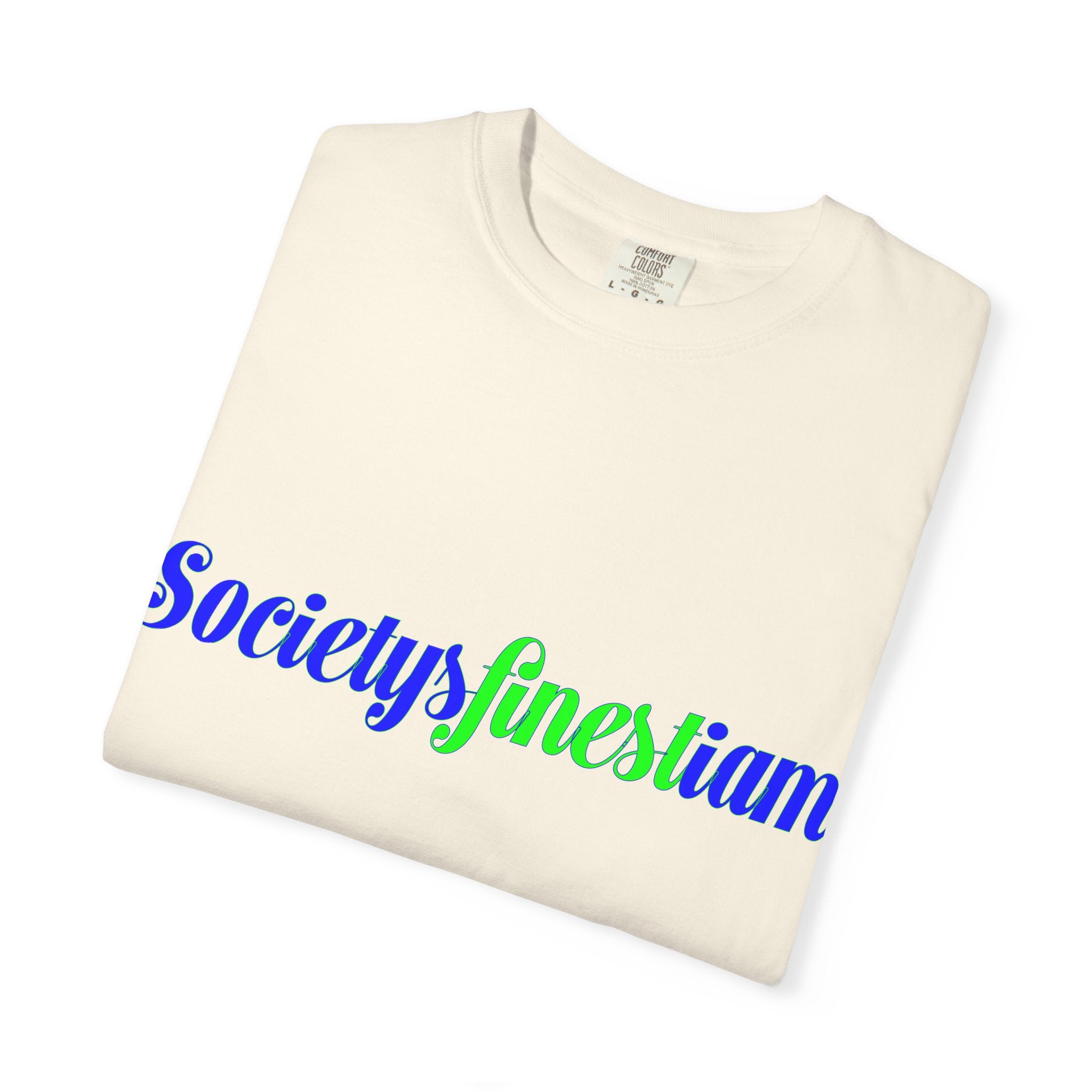 Society's Finest I Am Graphic T-Shirt — Retro Script Logo Tee