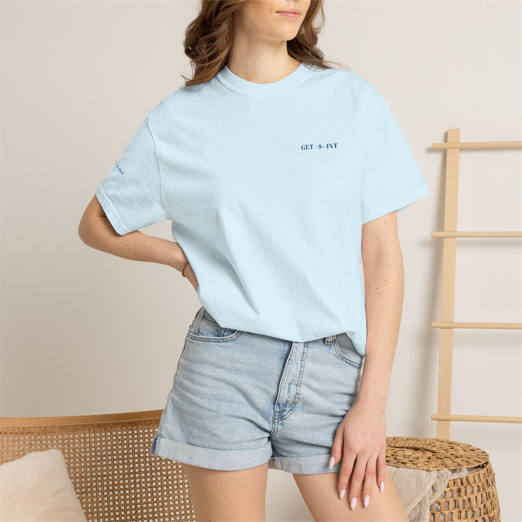 Minimalist T‑Shirt — Garment‑Dyed Casual Tee