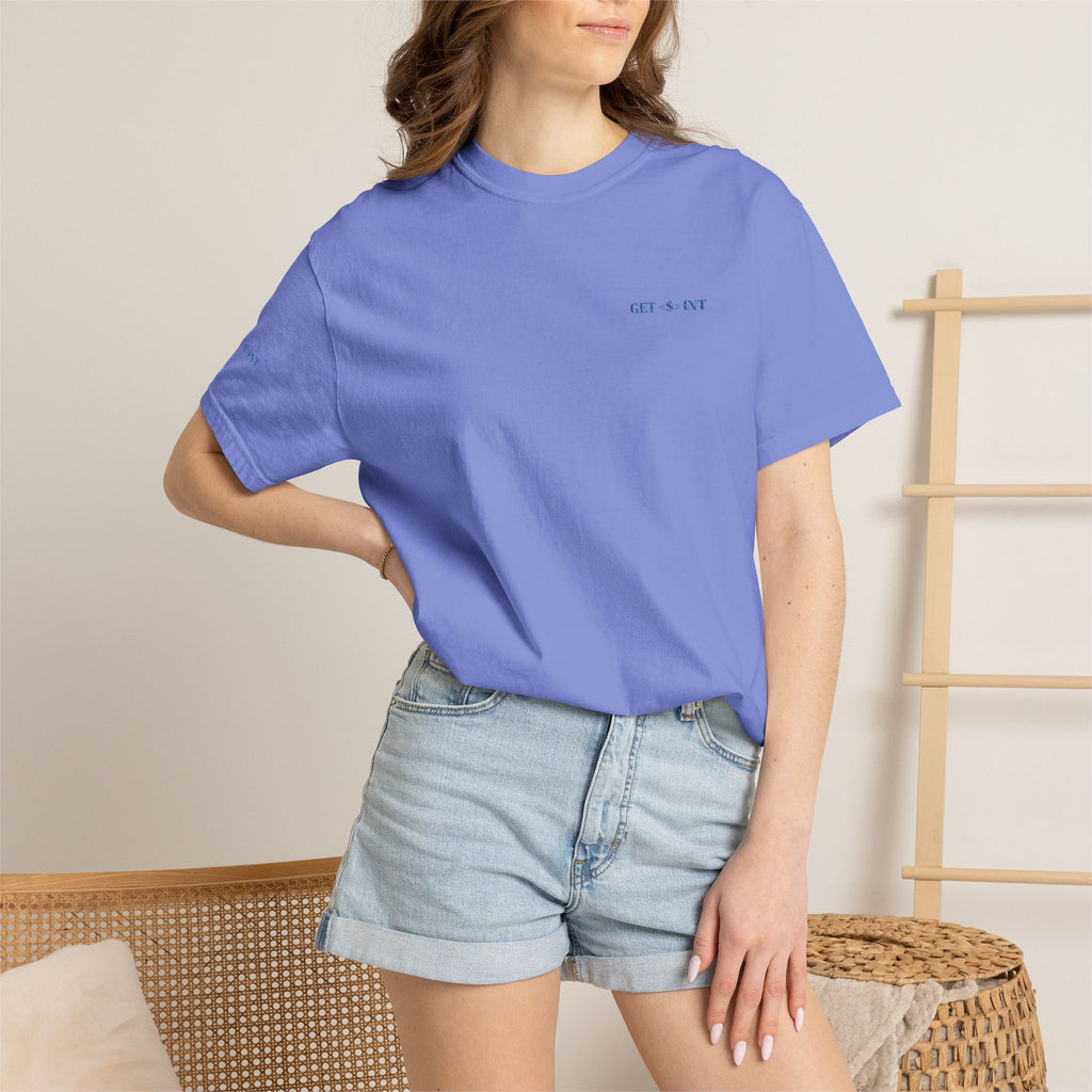 Minimalist T‑Shirt — Garment‑Dyed Casual Tee