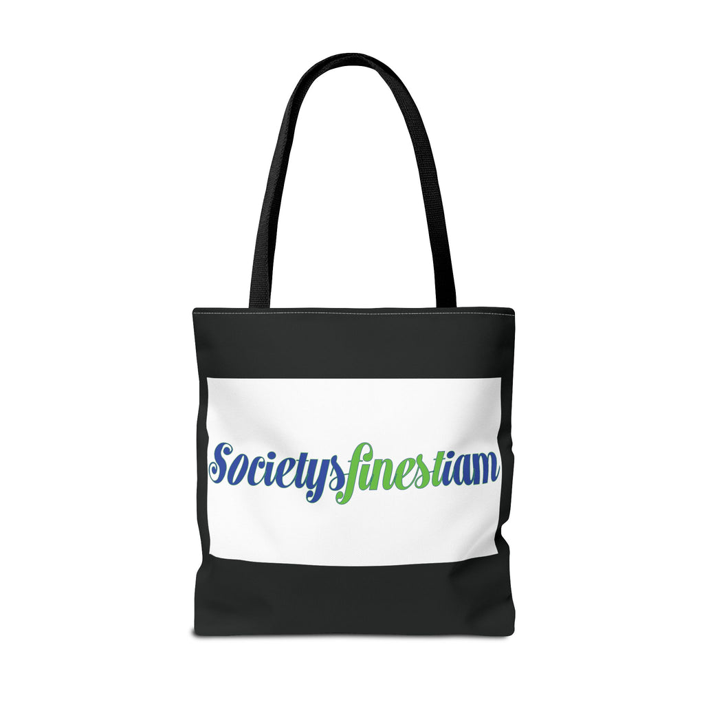 Society's Finest Tote Bag, Stylish Carryall, Eco-Friendly Shopping Bag, Gift for Her, Beach Tote, Personalized Everyday Bag