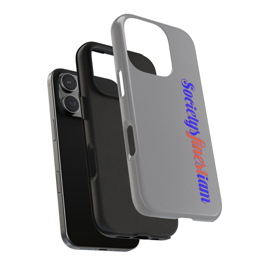 Society's Finest iam Tough Phone Case — Bold Political Statement Protective Cover