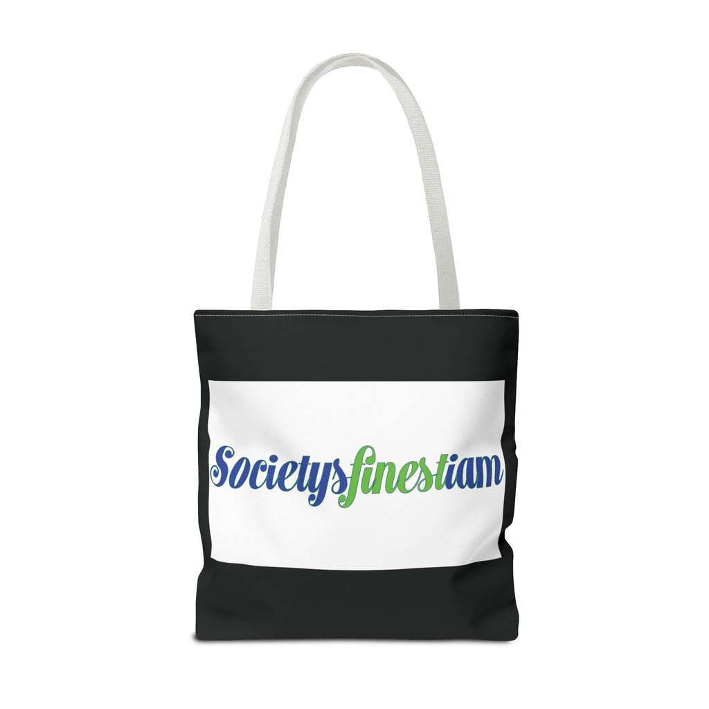 Society's Finest Tote Bag, Stylish Carryall, Eco-Friendly Shopping Bag, Gift for Her, Beach Tote, Personalized Everyday Bag