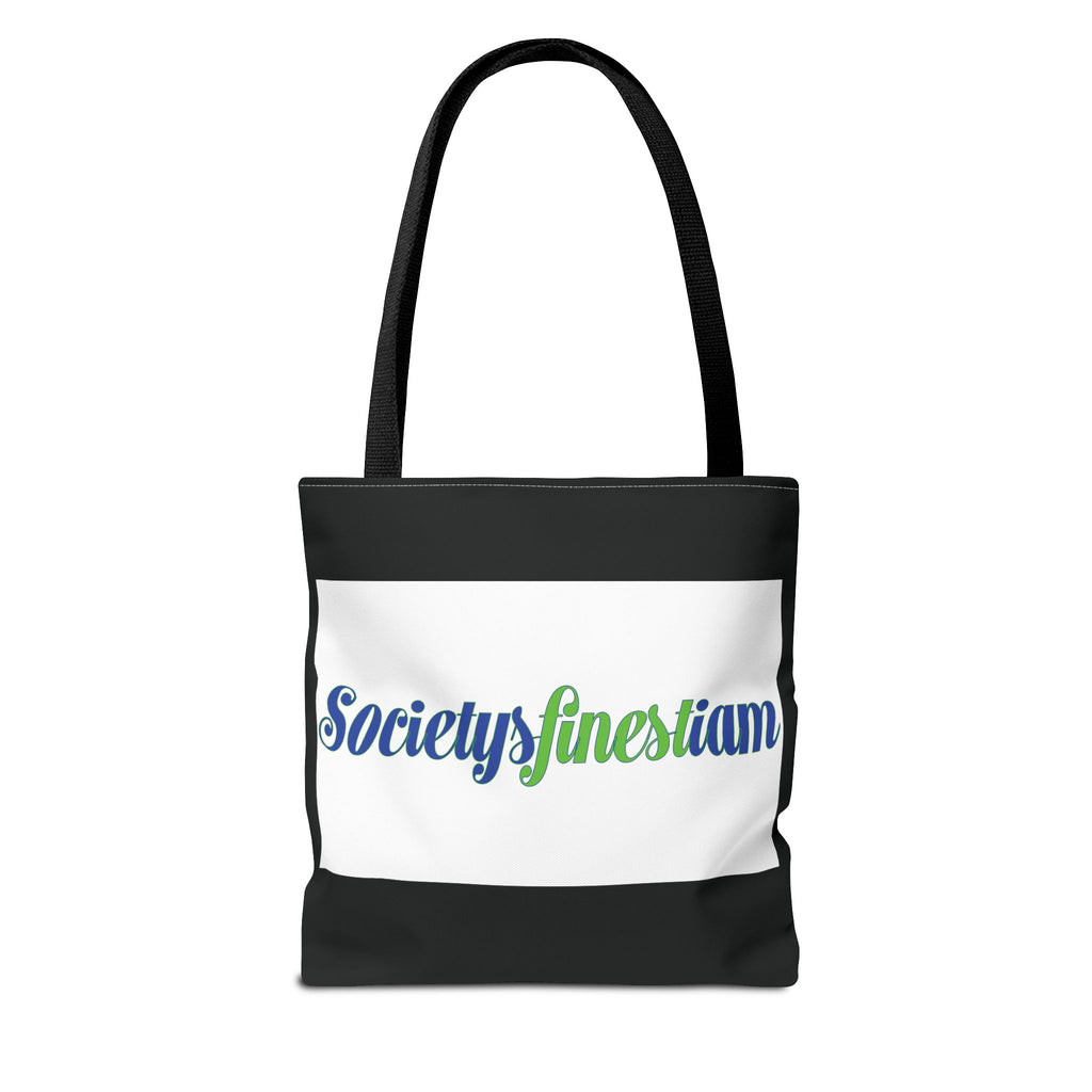 Society's Finest Tote Bag, Stylish Carryall, Eco-Friendly Shopping Bag, Gift for Her, Beach Tote, Personalized Everyday Bag