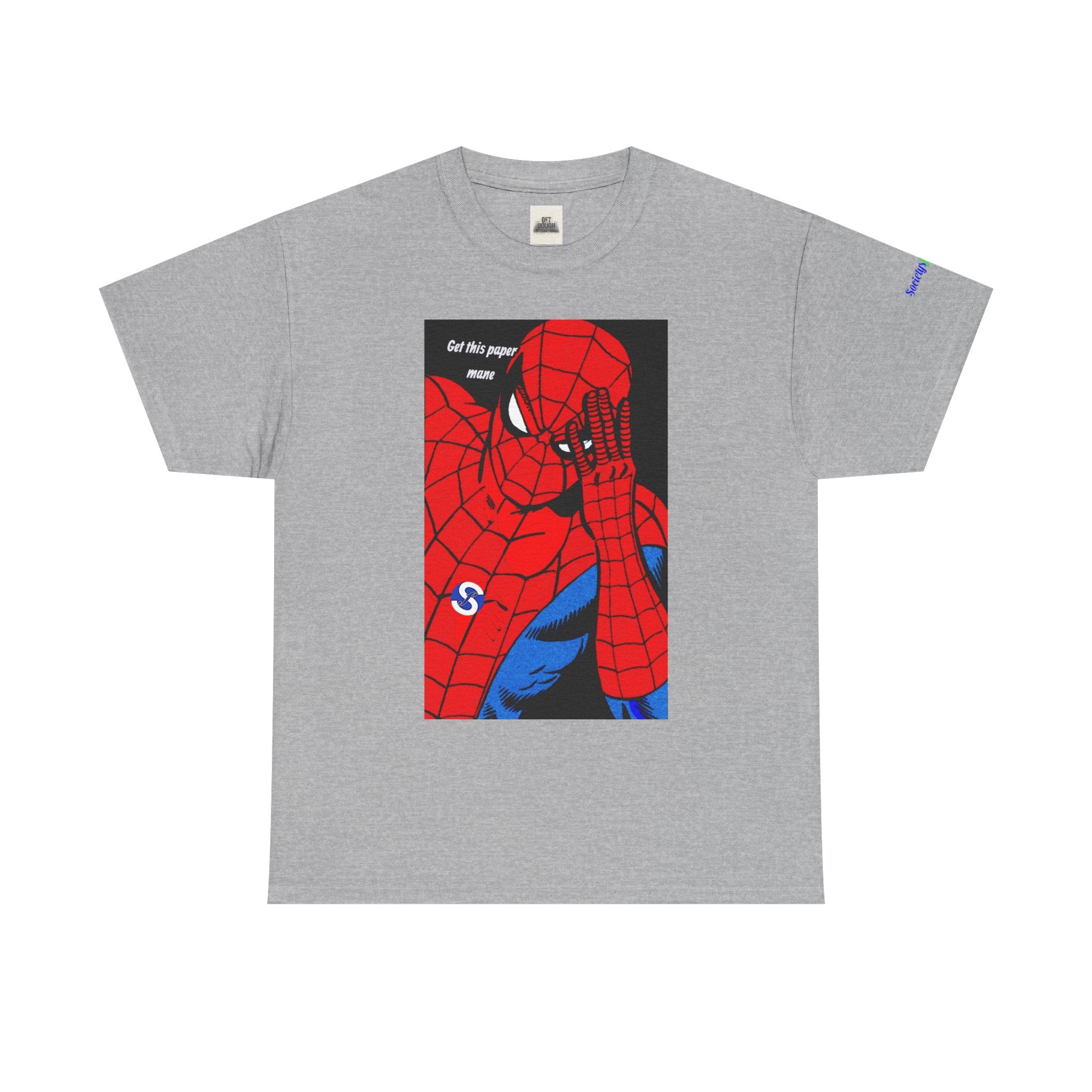 (SF)  Comic Tee — "Get This Paper?" Retro Pop Art T-Shirt