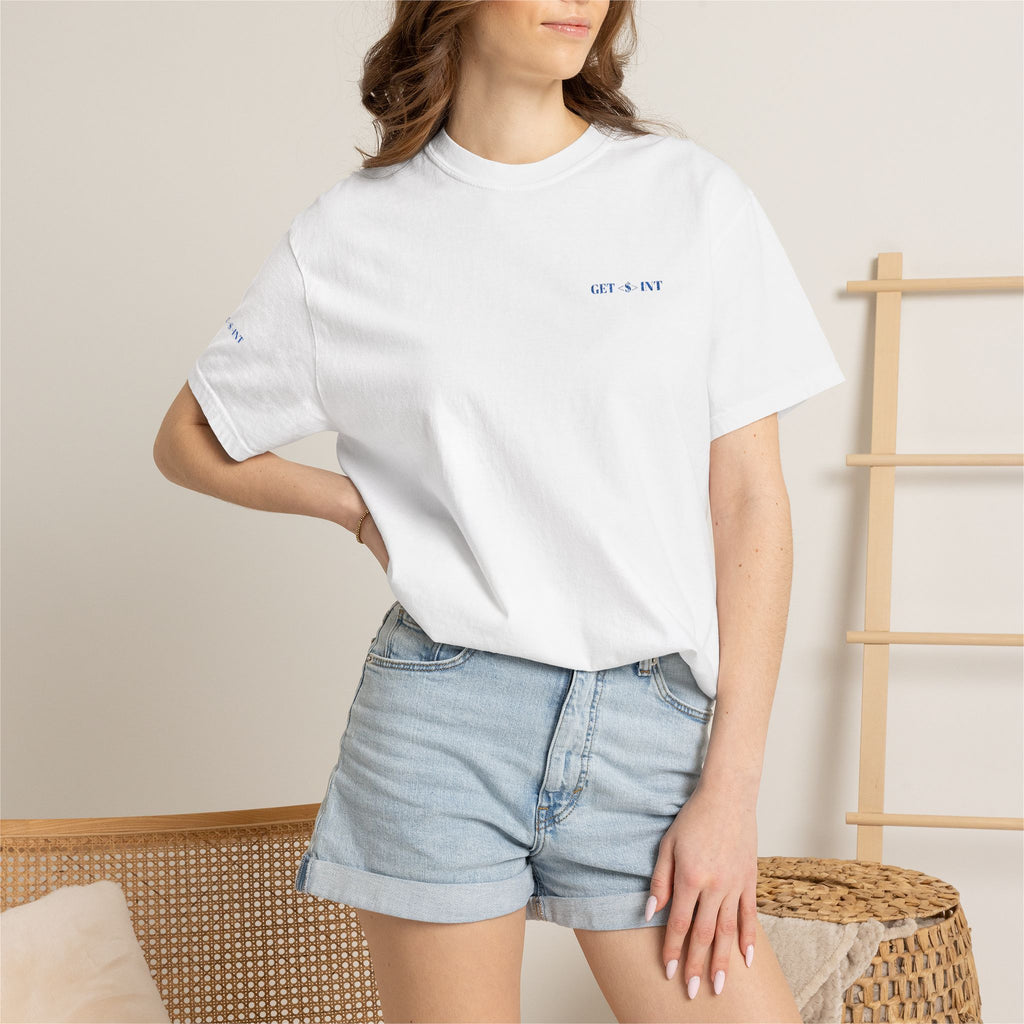 Minimalist T‑Shirt — Garment‑Dyed Casual Tee