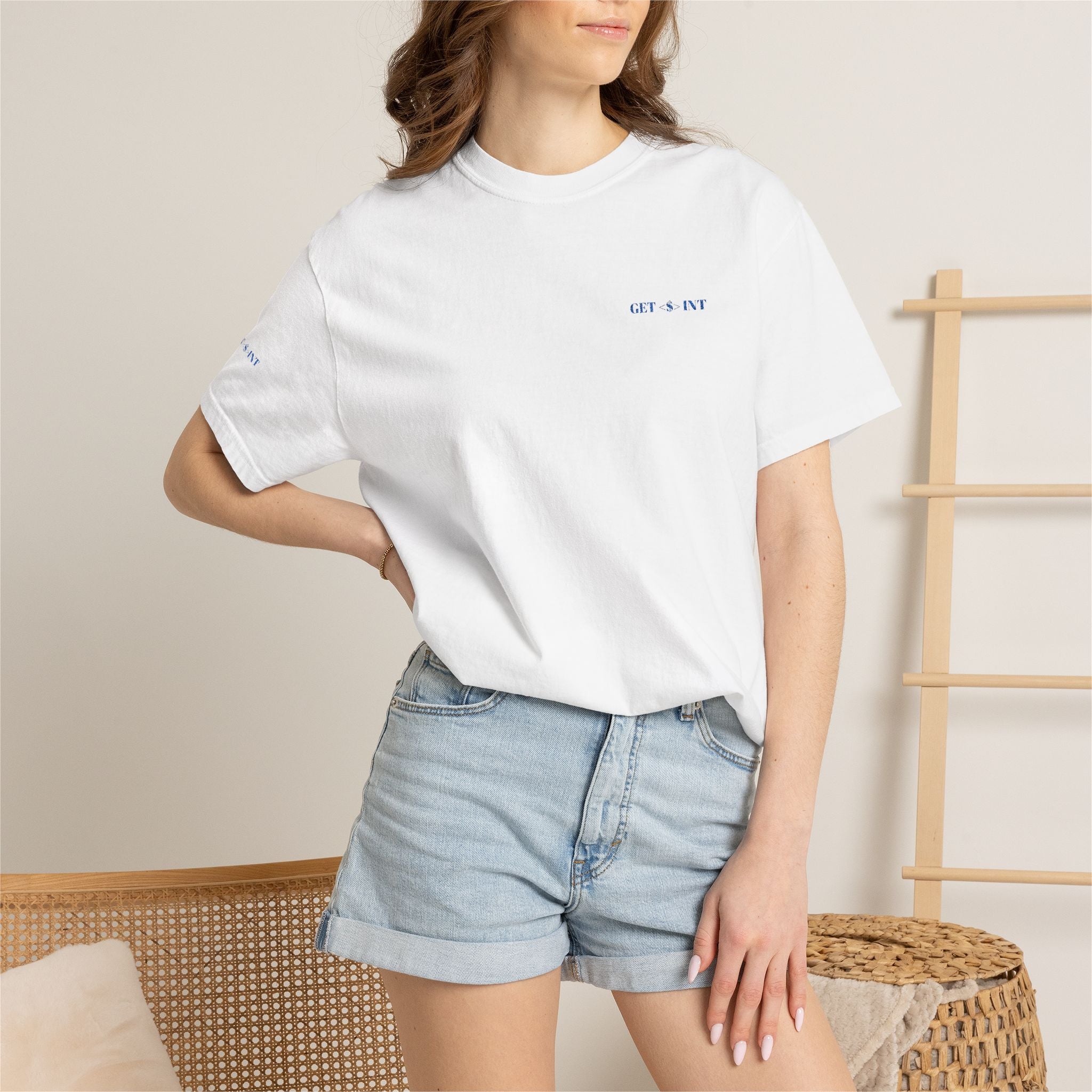 Minimalist T‑Shirt — Garment‑Dyed Casual Tee