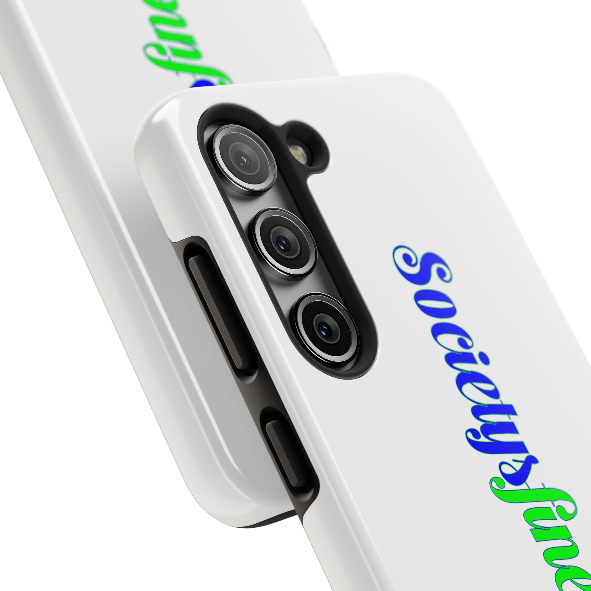 Society’s Finest-iam Tough Phone Case — Colorful Script Protective Phone Cover