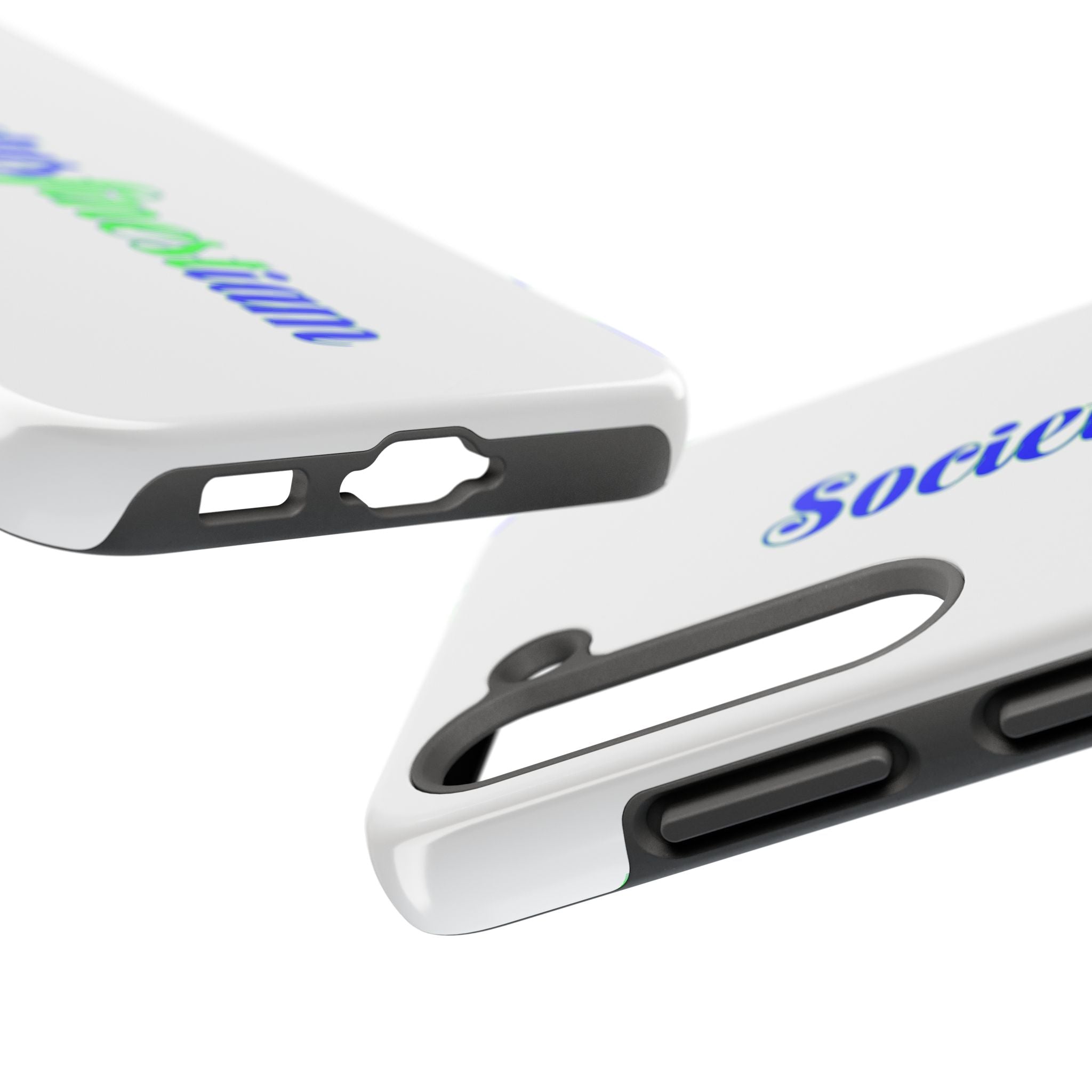 Society’s Finest-iam Tough Phone Case — Colorful Script Protective Phone Cover