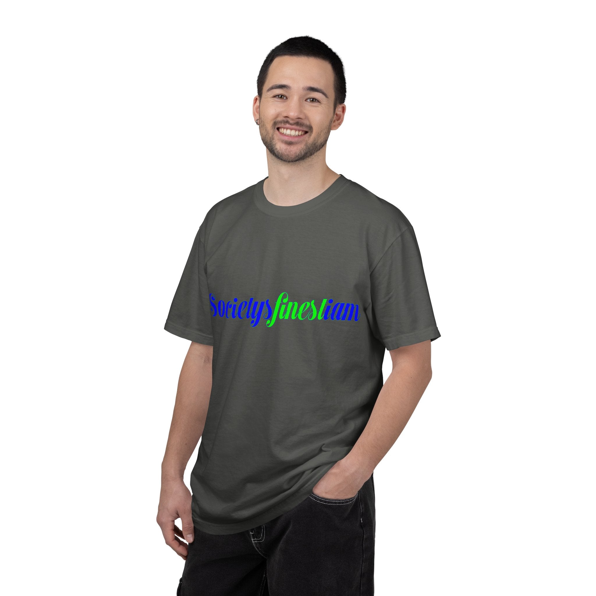 Society's Finest I Am Graphic T-Shirt — Retro Script Logo Tee