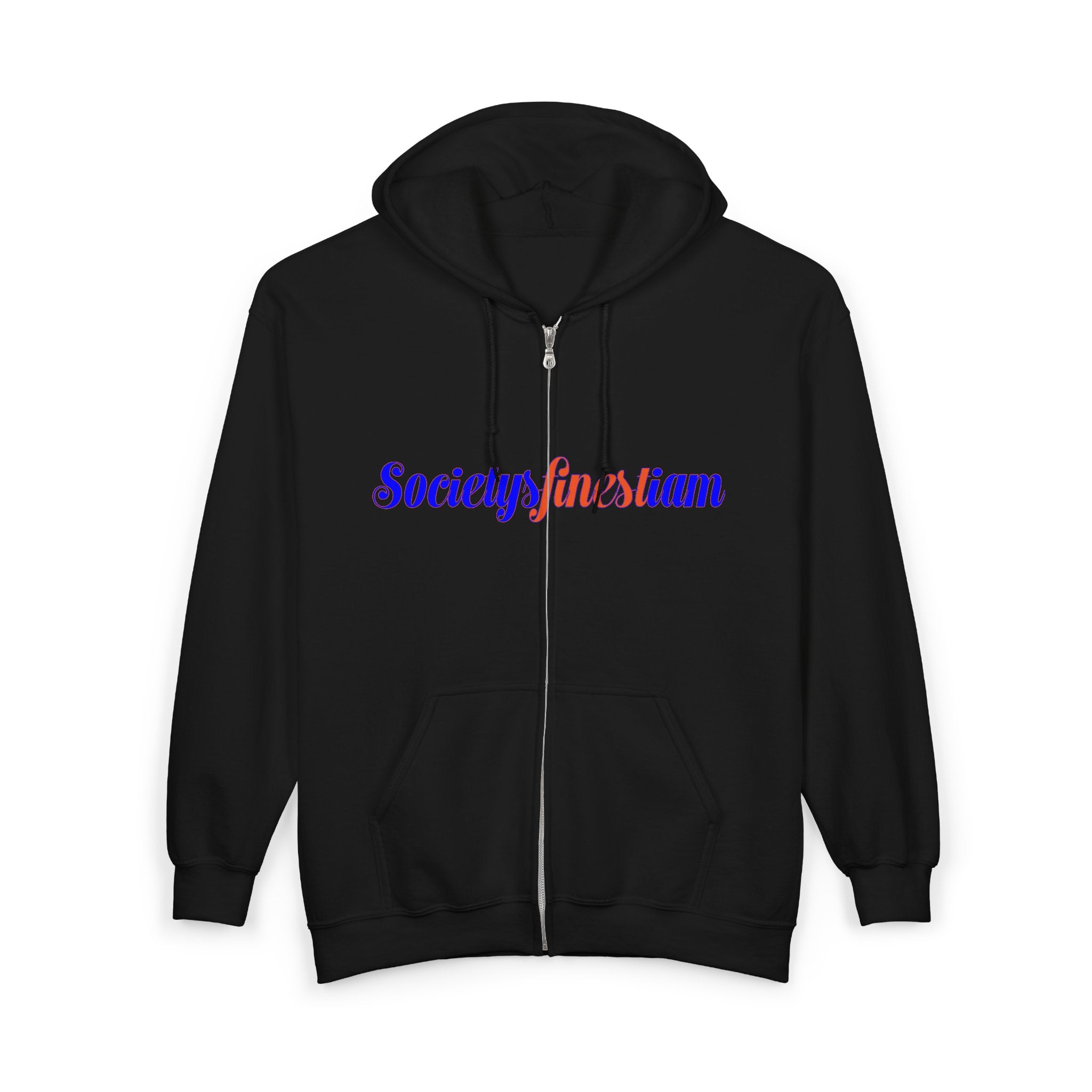 Zip Hoodie — "SocietysfinestIam" Pullover