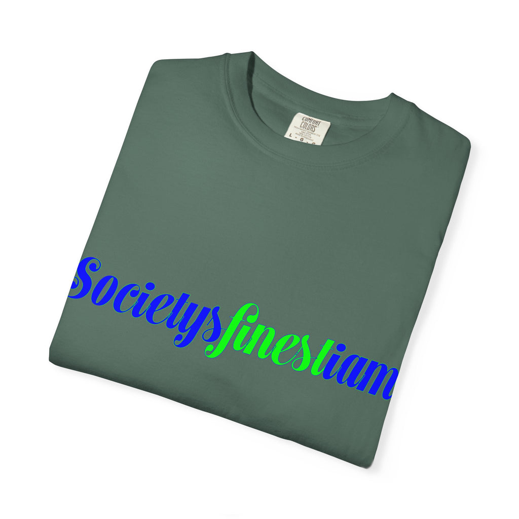 Society's Finest I Am Graphic T-Shirt — Retro Script Logo Tee
