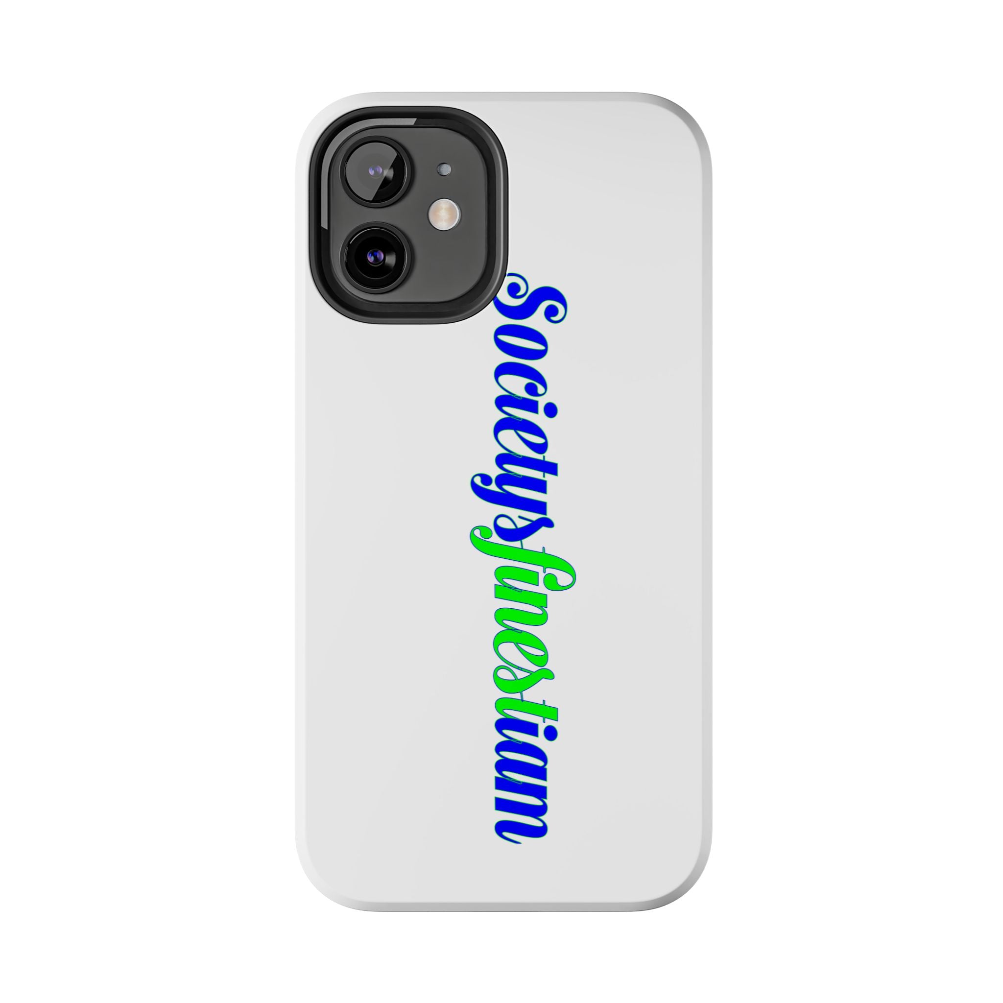 Society’s Finest-iam Tough Phone Case — Colorful Script Protective Phone Cover