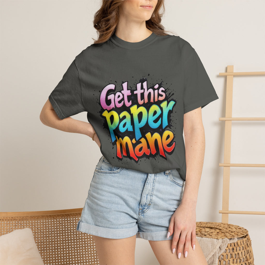 Get This Paper Mane T-Shirt — Colorful Graffiti Money Graphic Tee