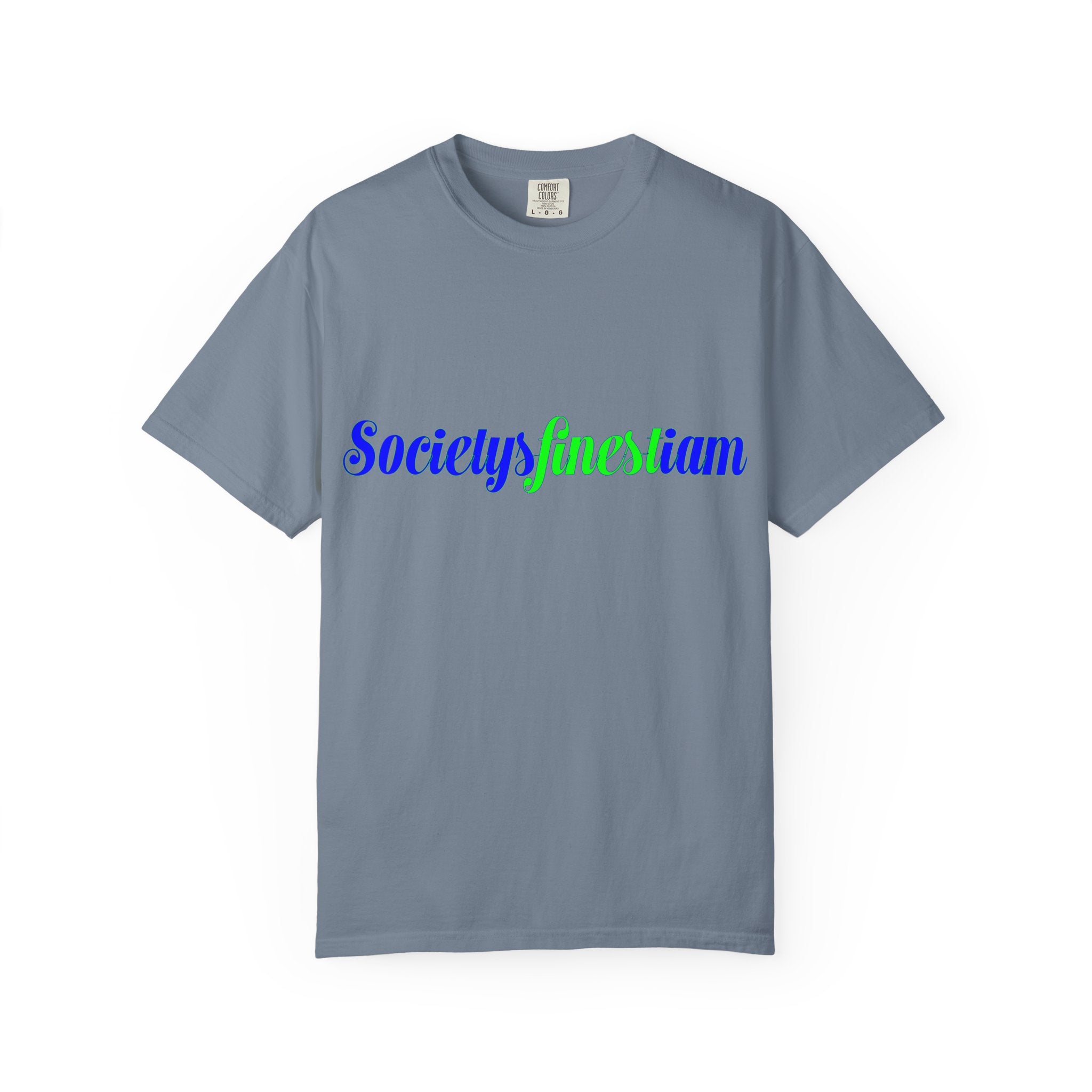 Society's Finest I Am Graphic T-Shirt — Retro Script Logo Tee