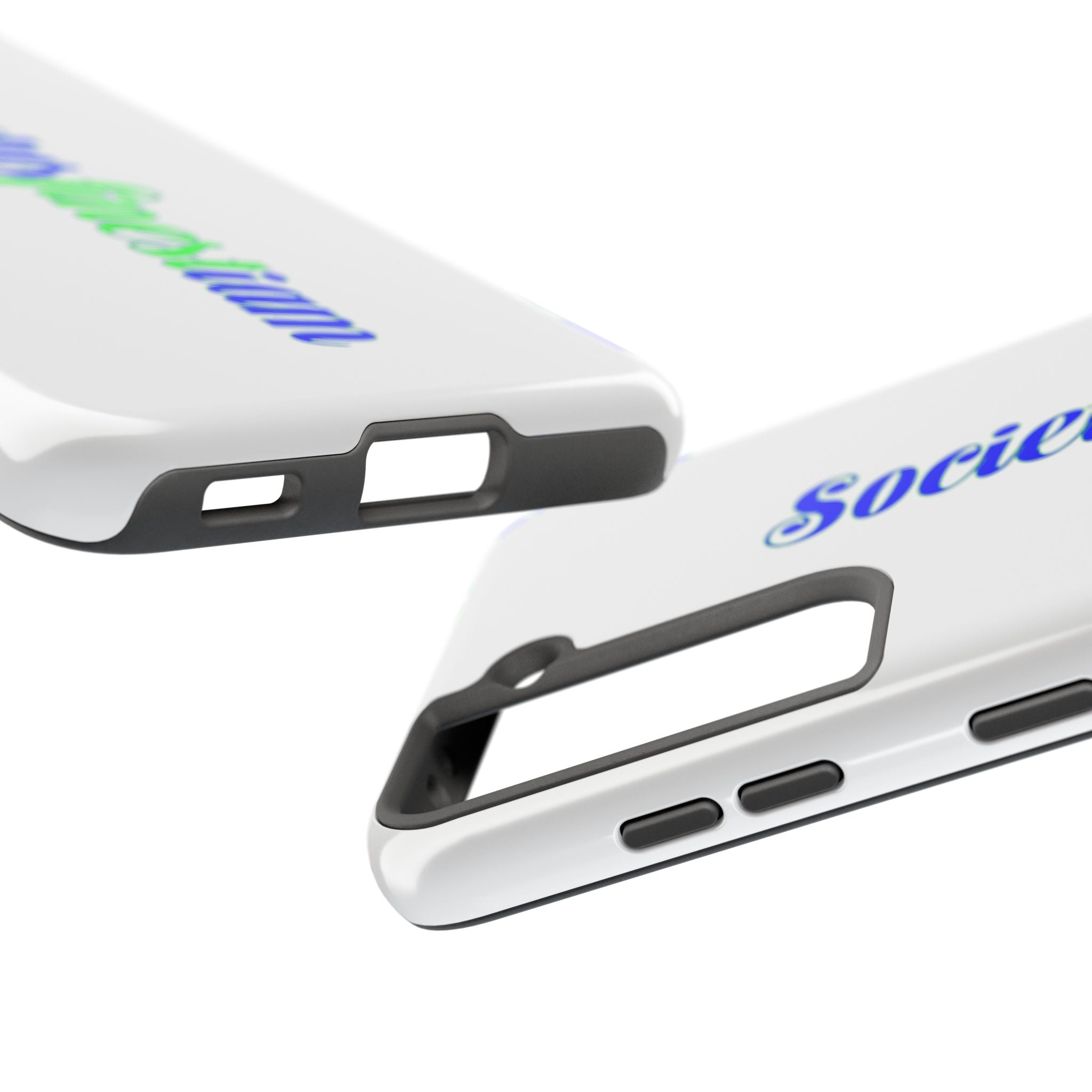 Society’s Finest-iam Tough Phone Case — Colorful Script Protective Phone Cover