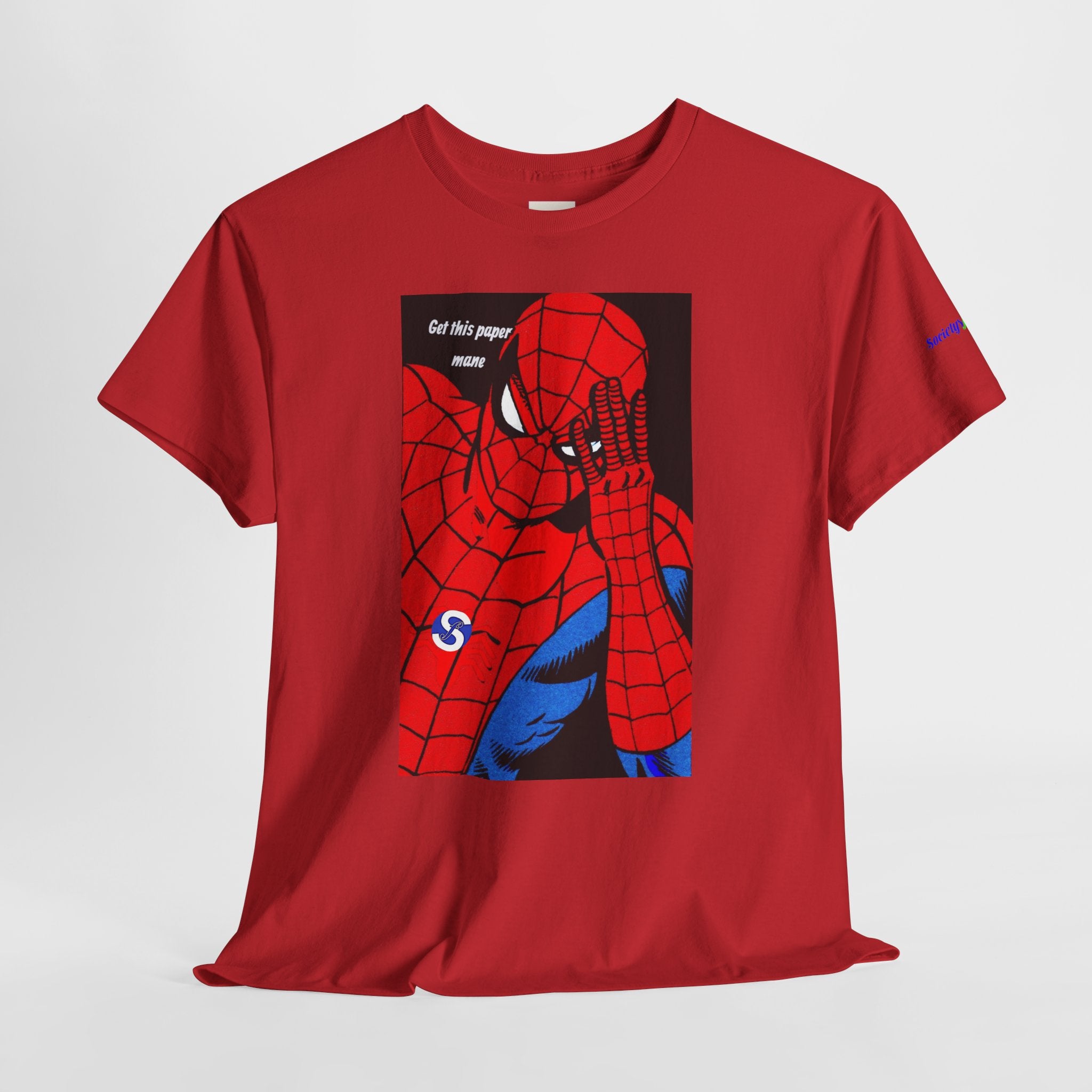 (SF)  Comic Tee — "Get This Paper?" Retro Pop Art T-Shirt