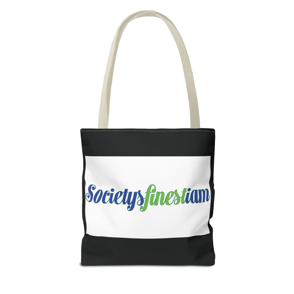 Society's Finest Tote Bag, Stylish Carryall, Eco-Friendly Shopping Bag, Gift for Her, Beach Tote, Personalized Everyday Bag