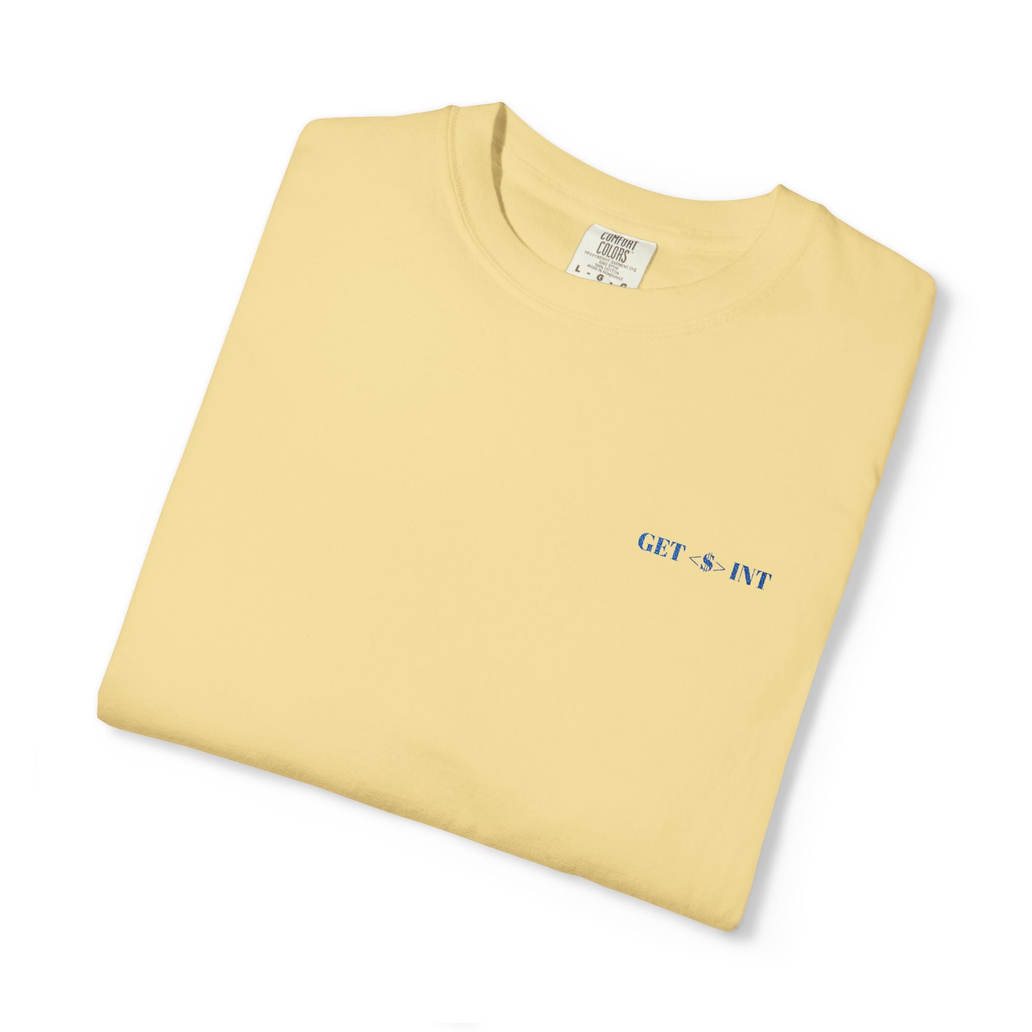 Minimalist T‑Shirt — Garment‑Dyed Casual Tee