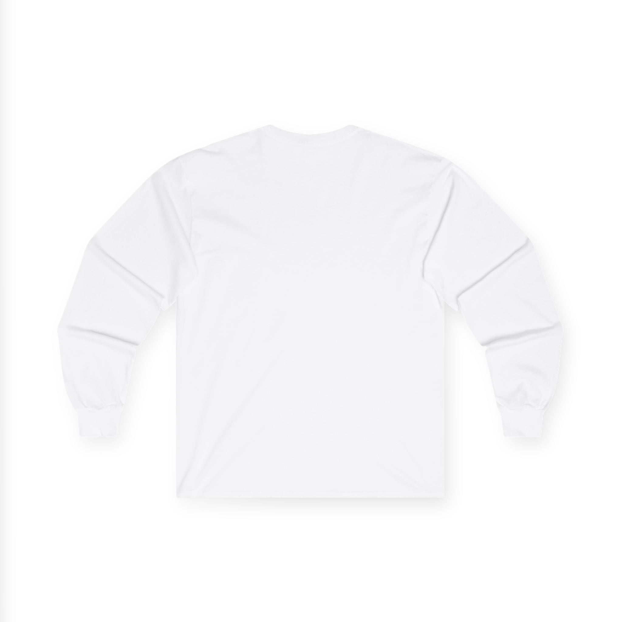Long Sleeve Tee — "My Ideal Body Weight Is Yours On Mine" Graphic