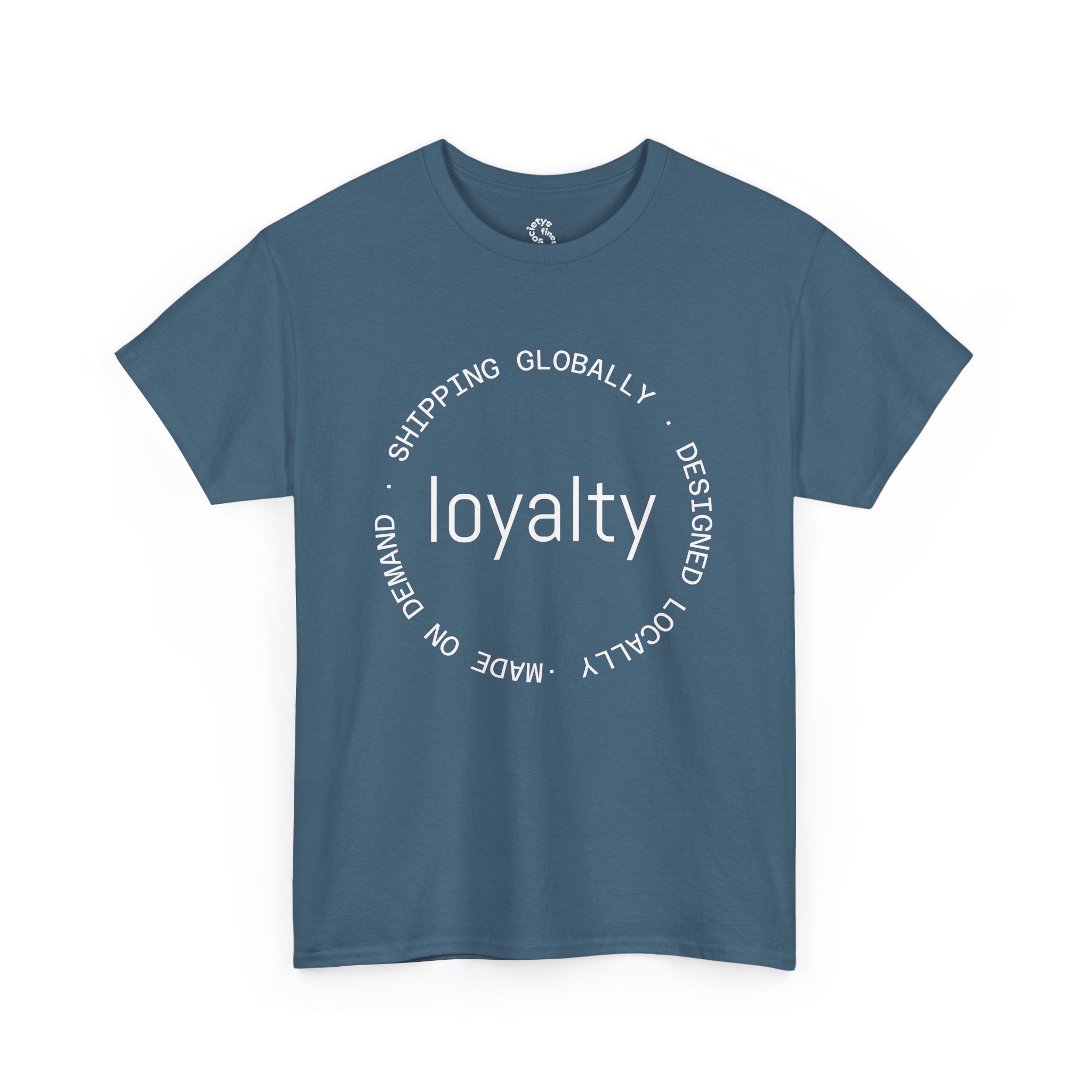 Loyalty Unisex Heavy Cotton Tee, Casual Wear, Gift for Friends, Everyday Comfort, Ideal for Birthdays, Statement Tee
