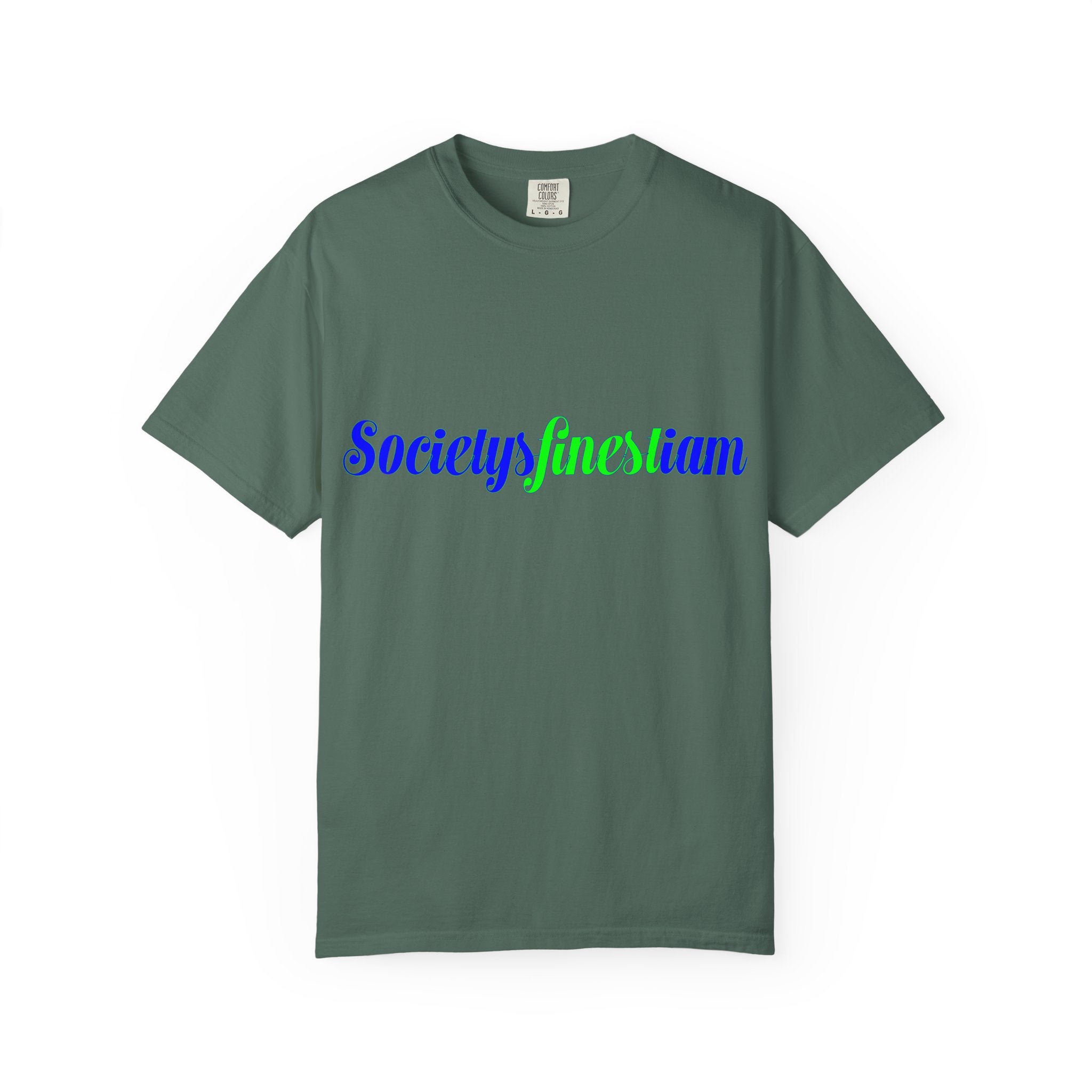Society's Finest I Am Graphic T-Shirt — Retro Script Logo Tee
