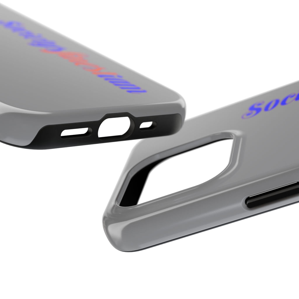 Society's Finest iam Tough Phone Case — Bold Political Statement Protective Cover