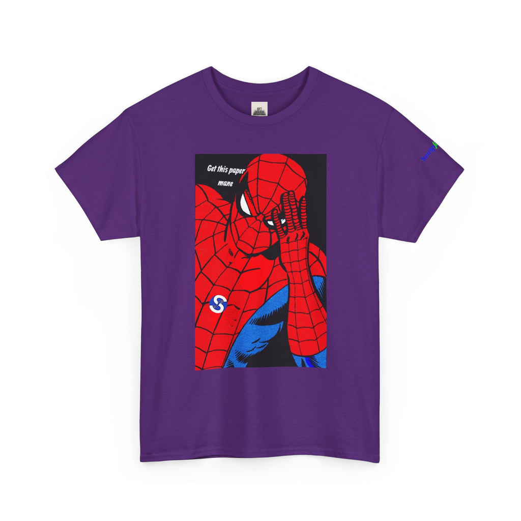 (SF)  Comic Tee — "Get This Paper?" Retro Pop Art T-Shirt