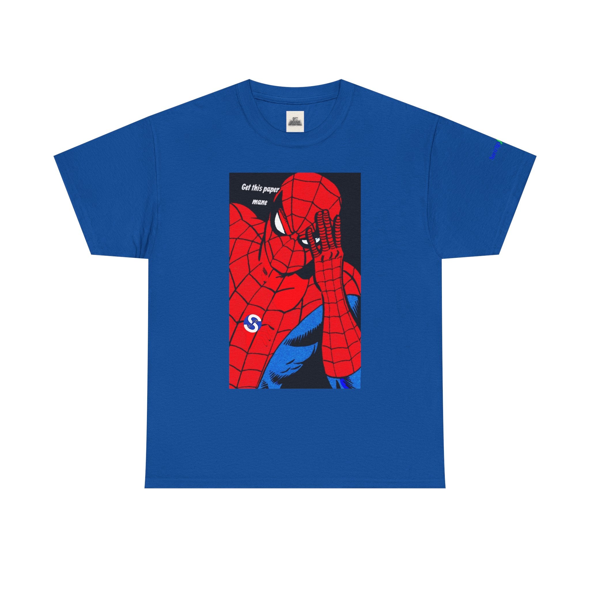 (SF)  Comic Tee — "Get This Paper?" Retro Pop Art T-Shirt