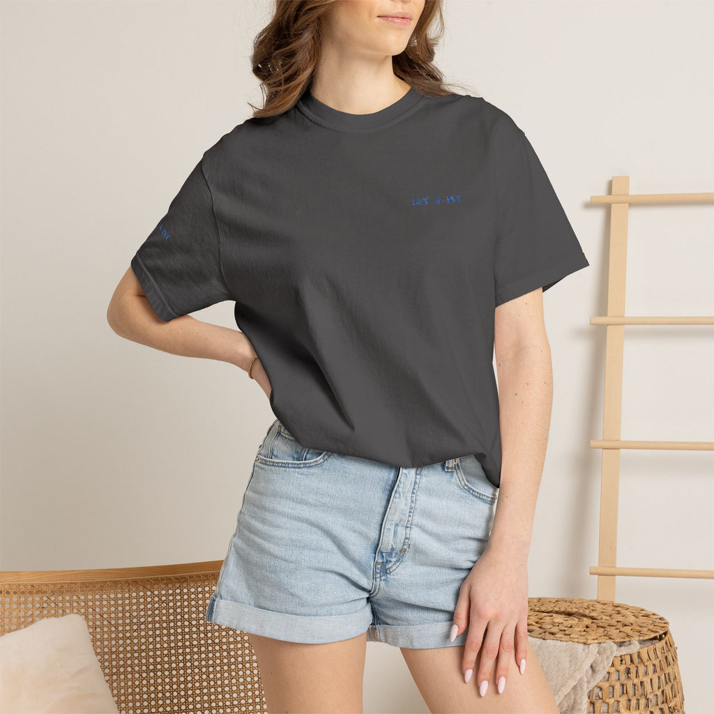 Minimalist T‑Shirt — Garment‑Dyed Casual Tee
