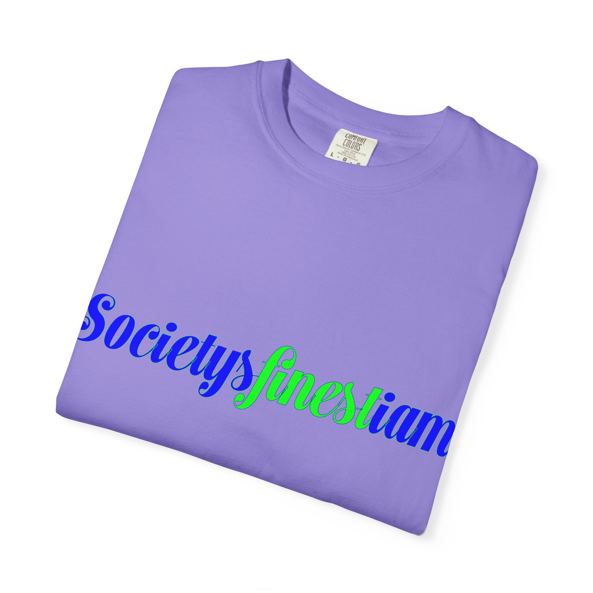 Society's Finest I Am Graphic T-Shirt — Retro Script Logo Tee