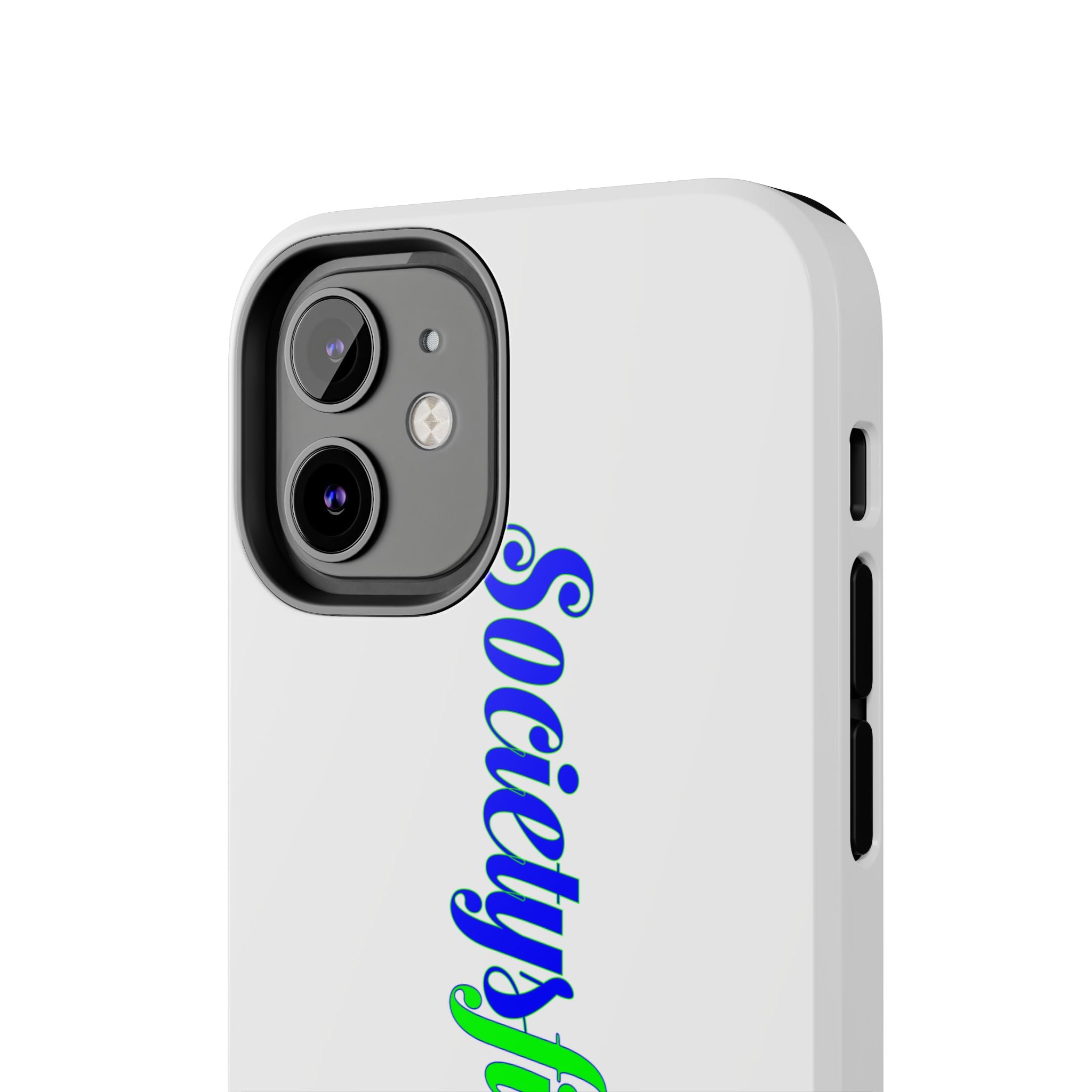 Society’s Finest-iam Tough Phone Case — Colorful Script Protective Phone Cover