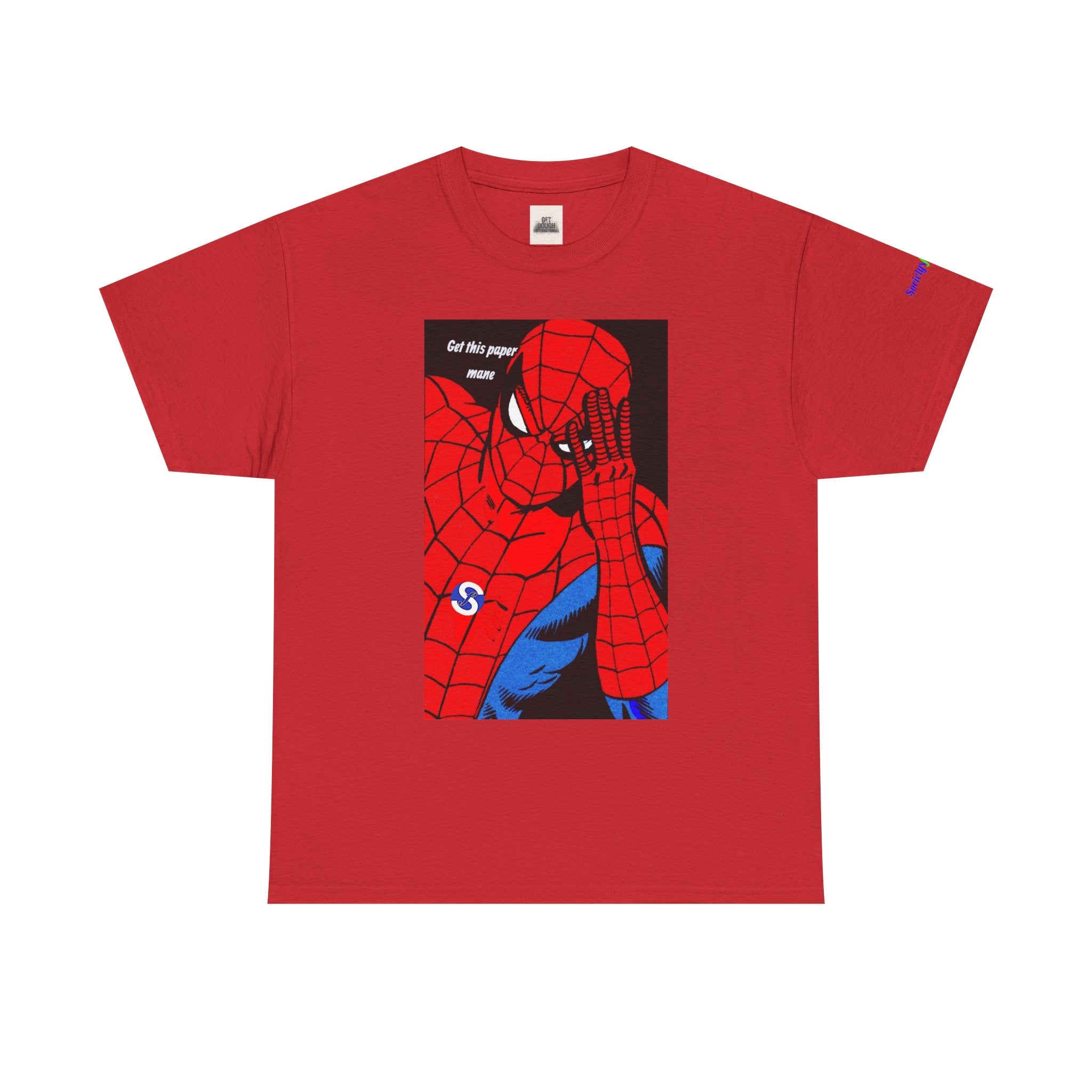 (SF)  Comic Tee — "Get This Paper?" Retro Pop Art T-Shirt