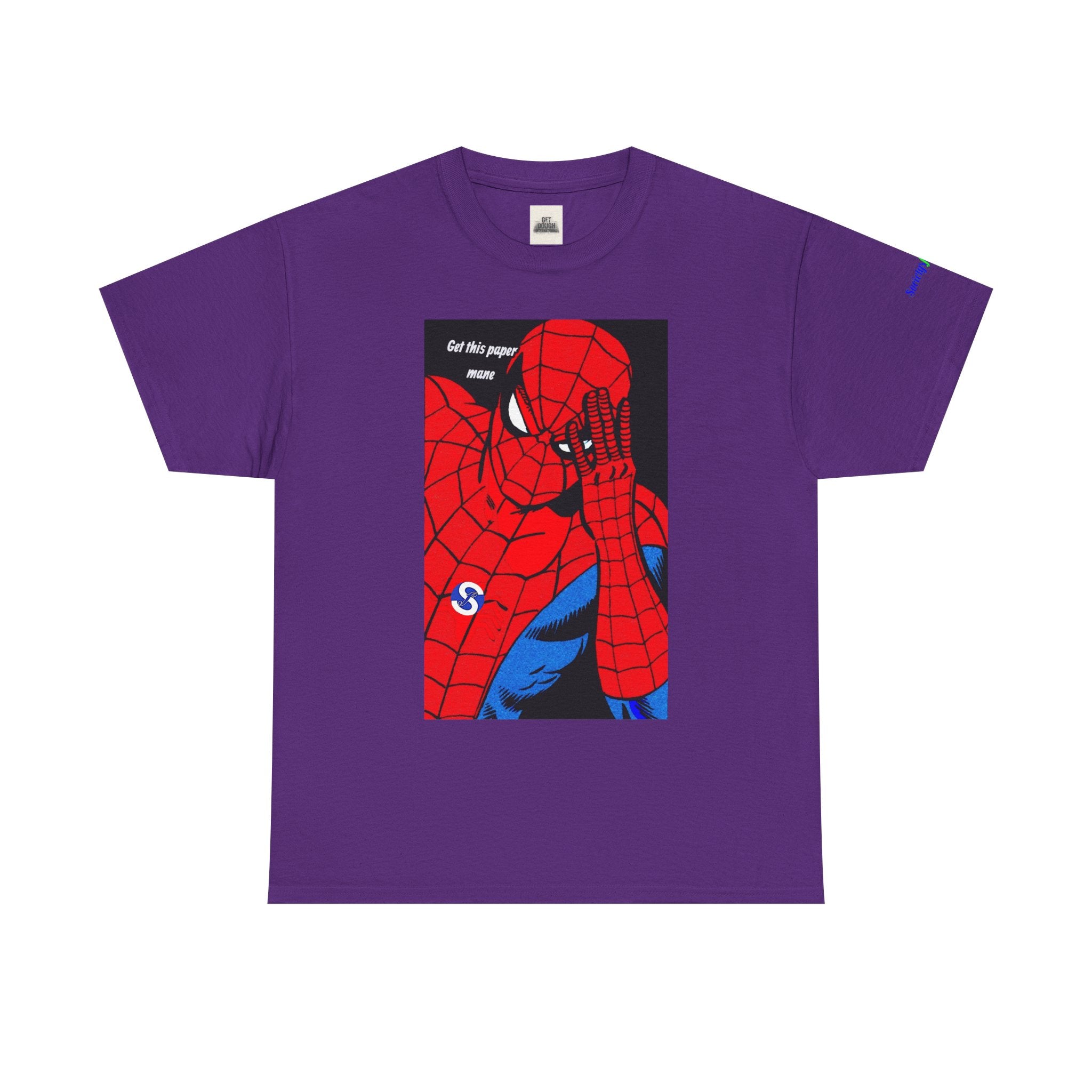 (SF)  Comic Tee — "Get This Paper?" Retro Pop Art T-Shirt