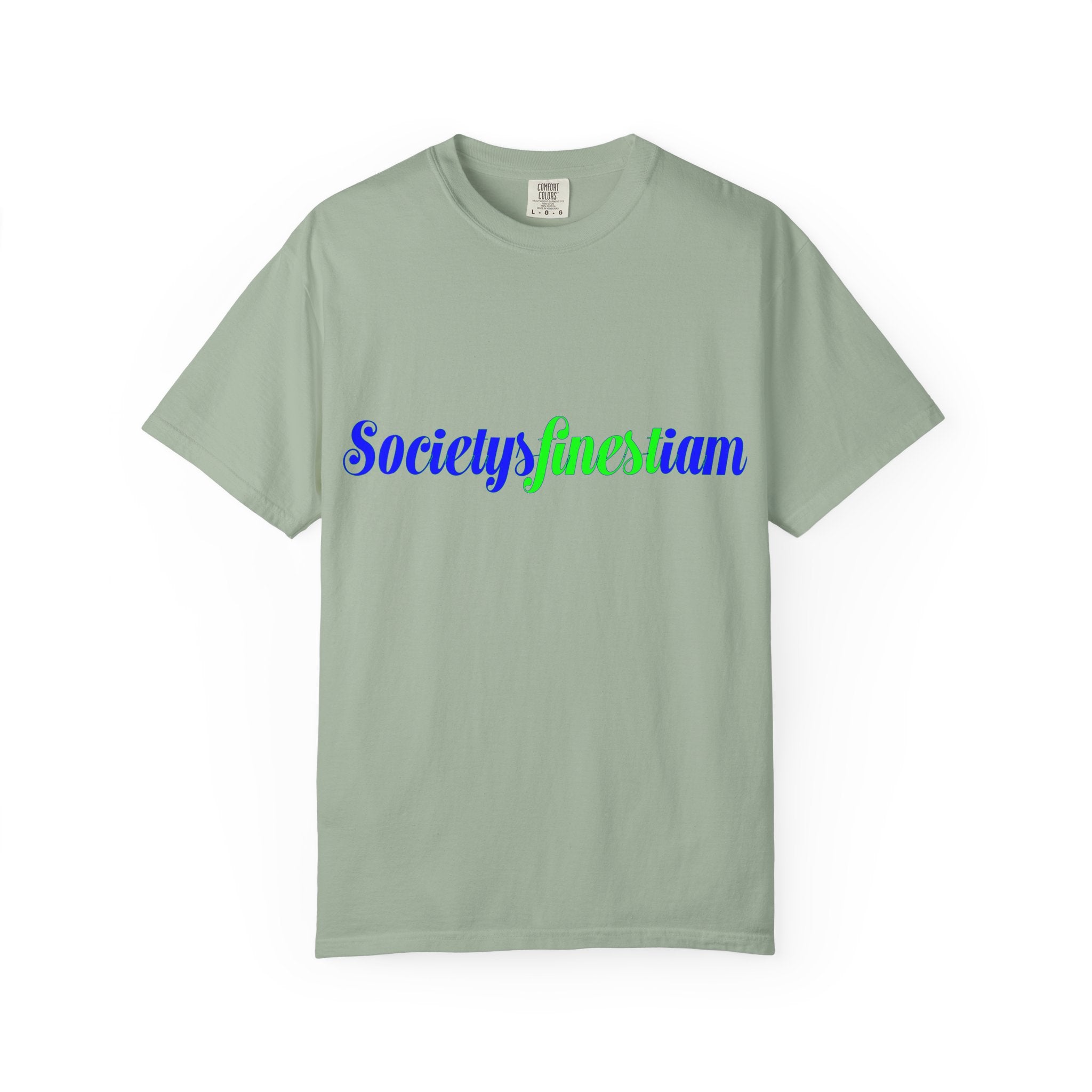 Society's Finest I Am Graphic T-Shirt — Retro Script Logo Tee