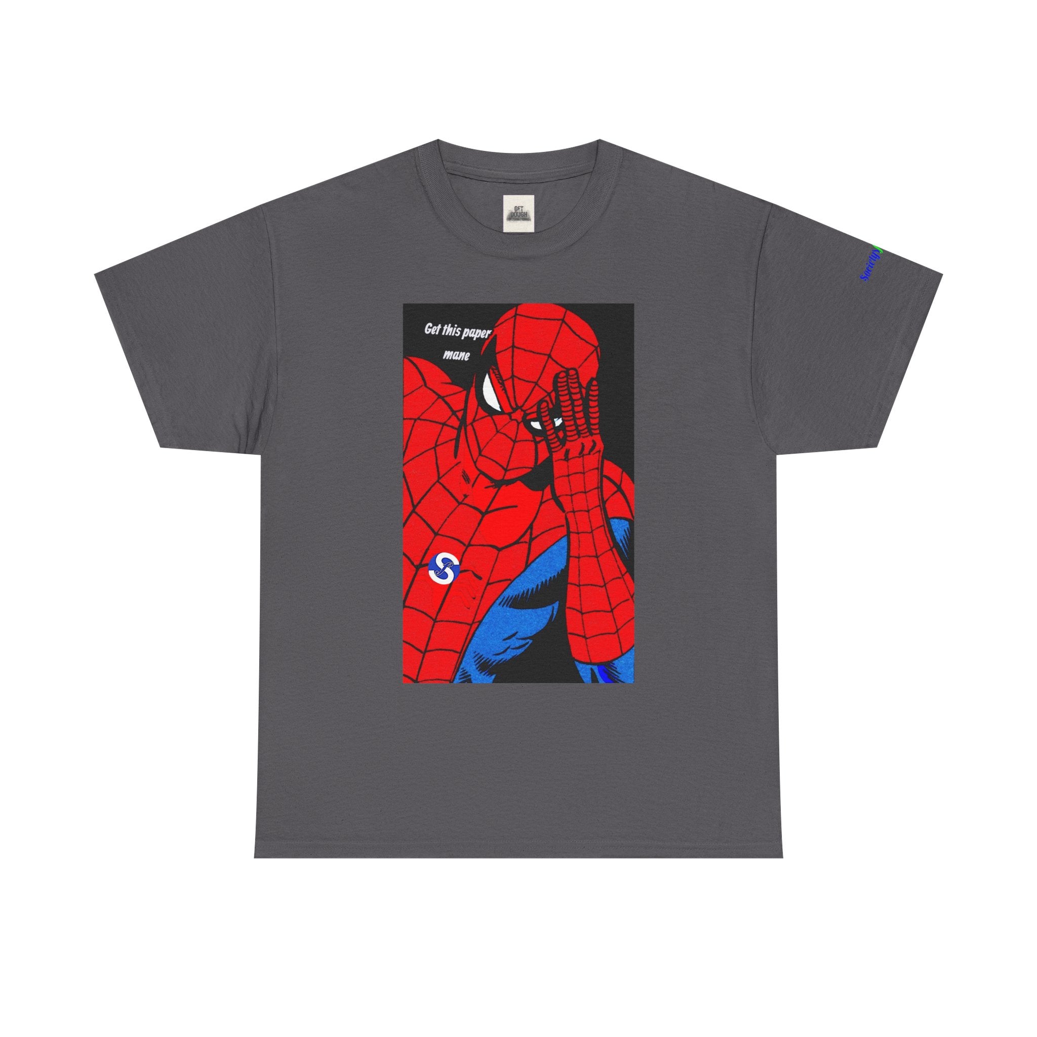 (SF)  Comic Tee — "Get This Paper?" Retro Pop Art T-Shirt