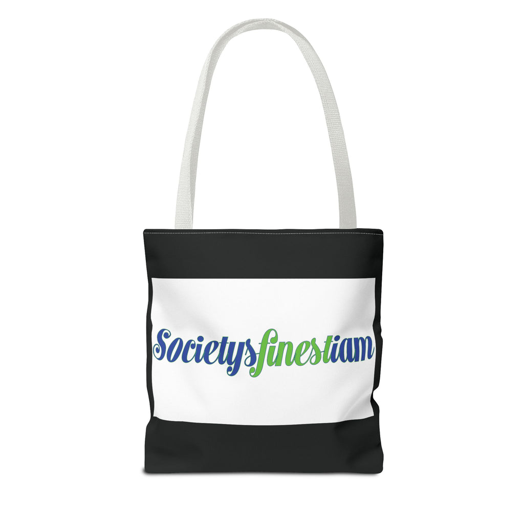 Society's Finest Tote Bag, Stylish Carryall, Eco-Friendly Shopping Bag, Gift for Her, Beach Tote, Personalized Everyday Bag