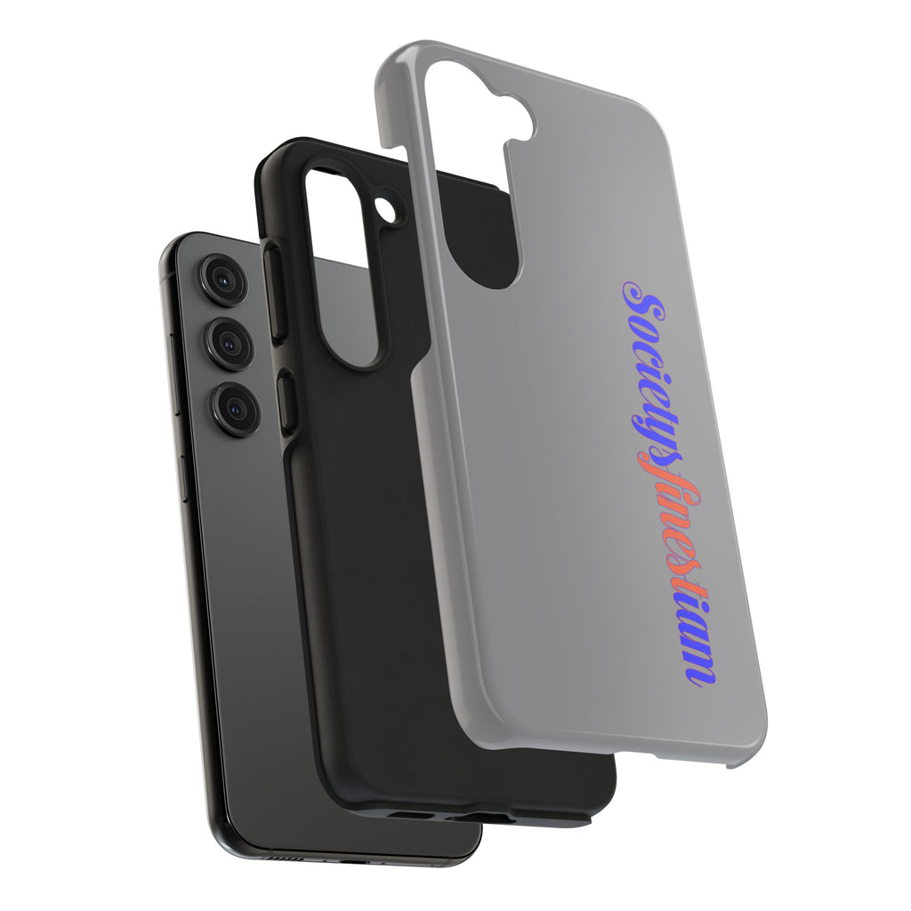 Society's Finest iam Tough Phone Case — Bold Political Statement Protective Cover
