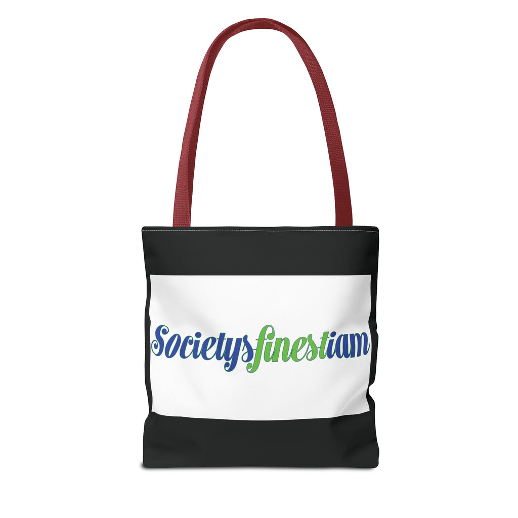 Society's Finest Tote Bag, Stylish Carryall, Eco-Friendly Shopping Bag, Gift for Her, Beach Tote, Personalized Everyday Bag