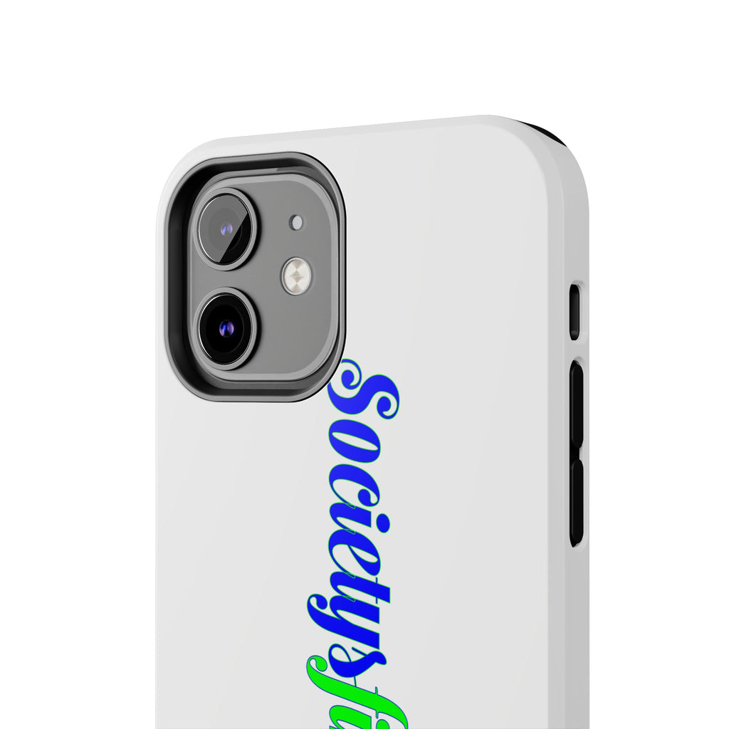 Society’s Finest-iam Tough Phone Case — Colorful Script Protective Phone Cover