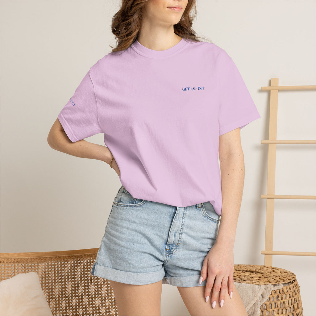 Minimalist T‑Shirt — Garment‑Dyed Casual Tee