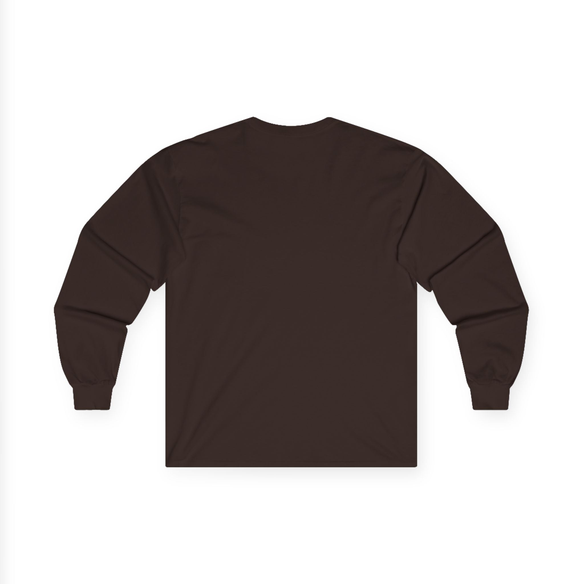 Long Sleeve Tee — "My Ideal Body Weight Is Yours On Mine" Graphic