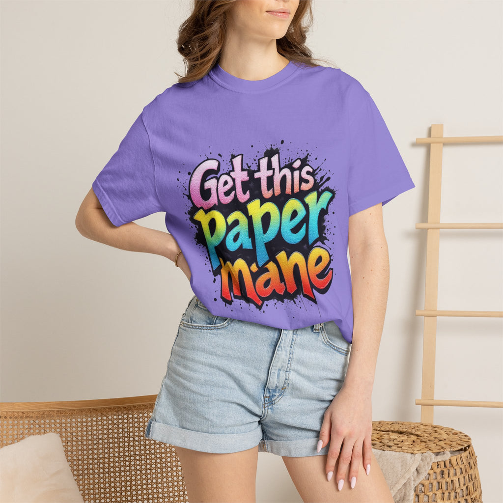 Get This Paper Mane T-Shirt — Colorful Graffiti Money Graphic Tee