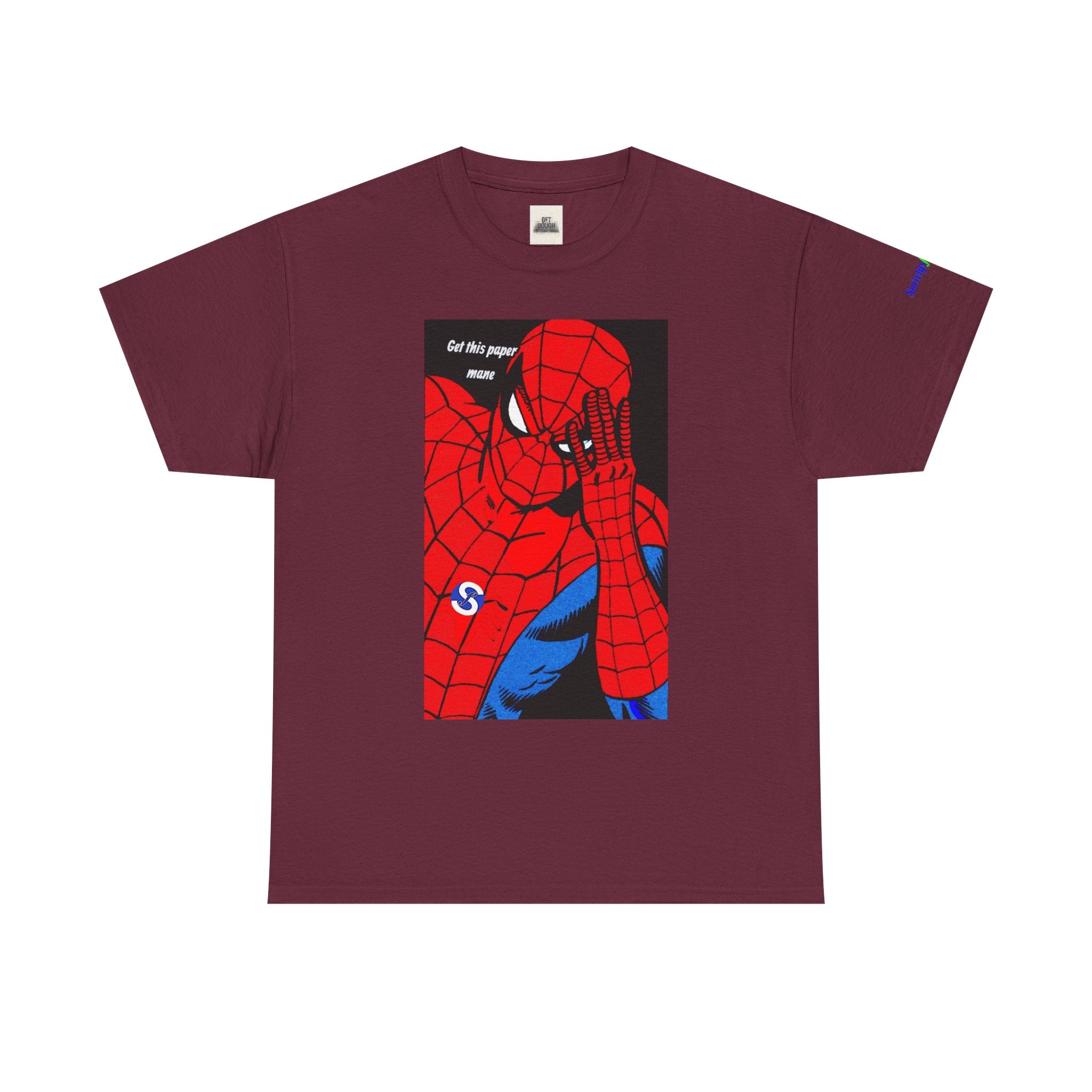 (SF)  Comic Tee — "Get This Paper?" Retro Pop Art T-Shirt