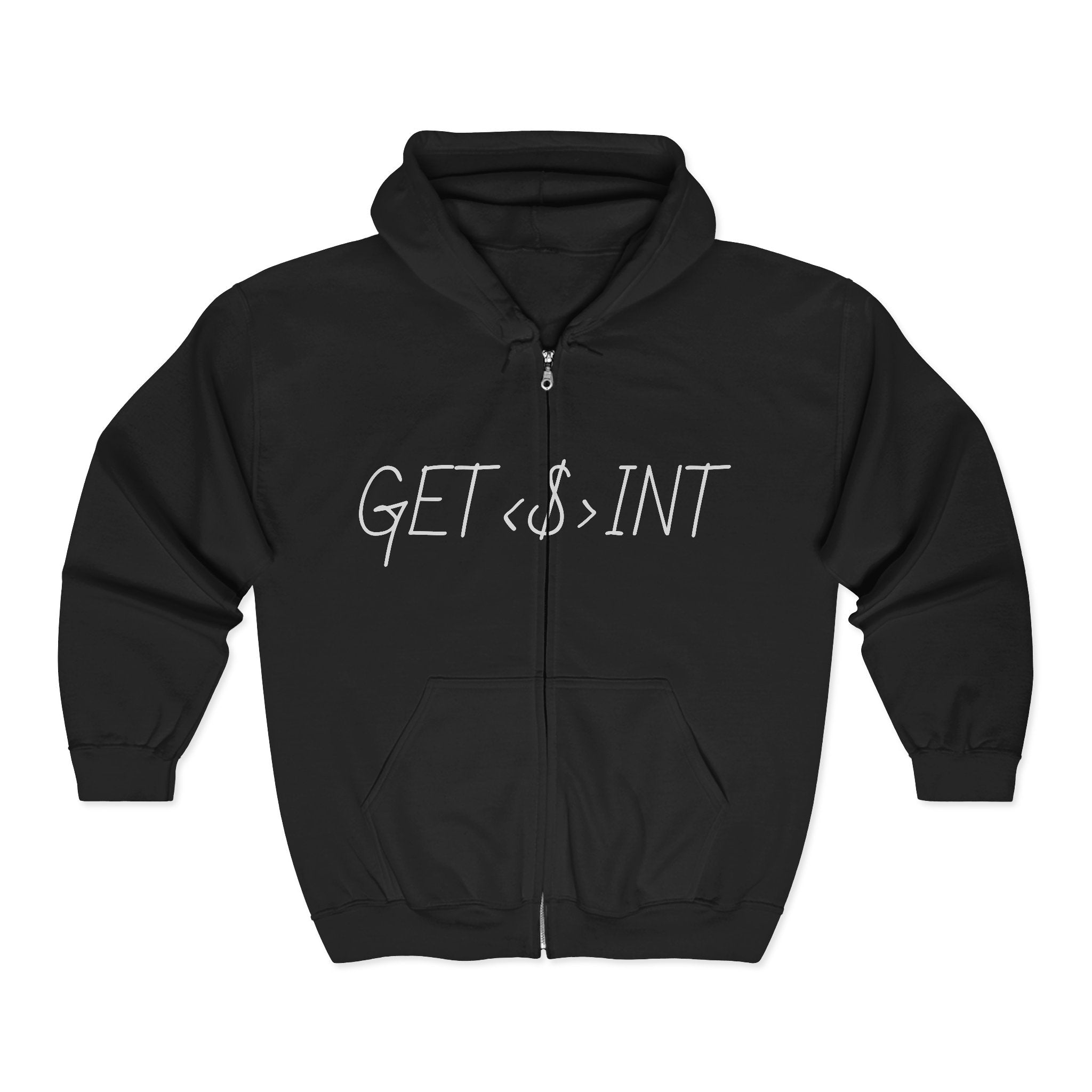 Get <$> Int Full-Zip Hoodie — Casual Activewear Zip-Up