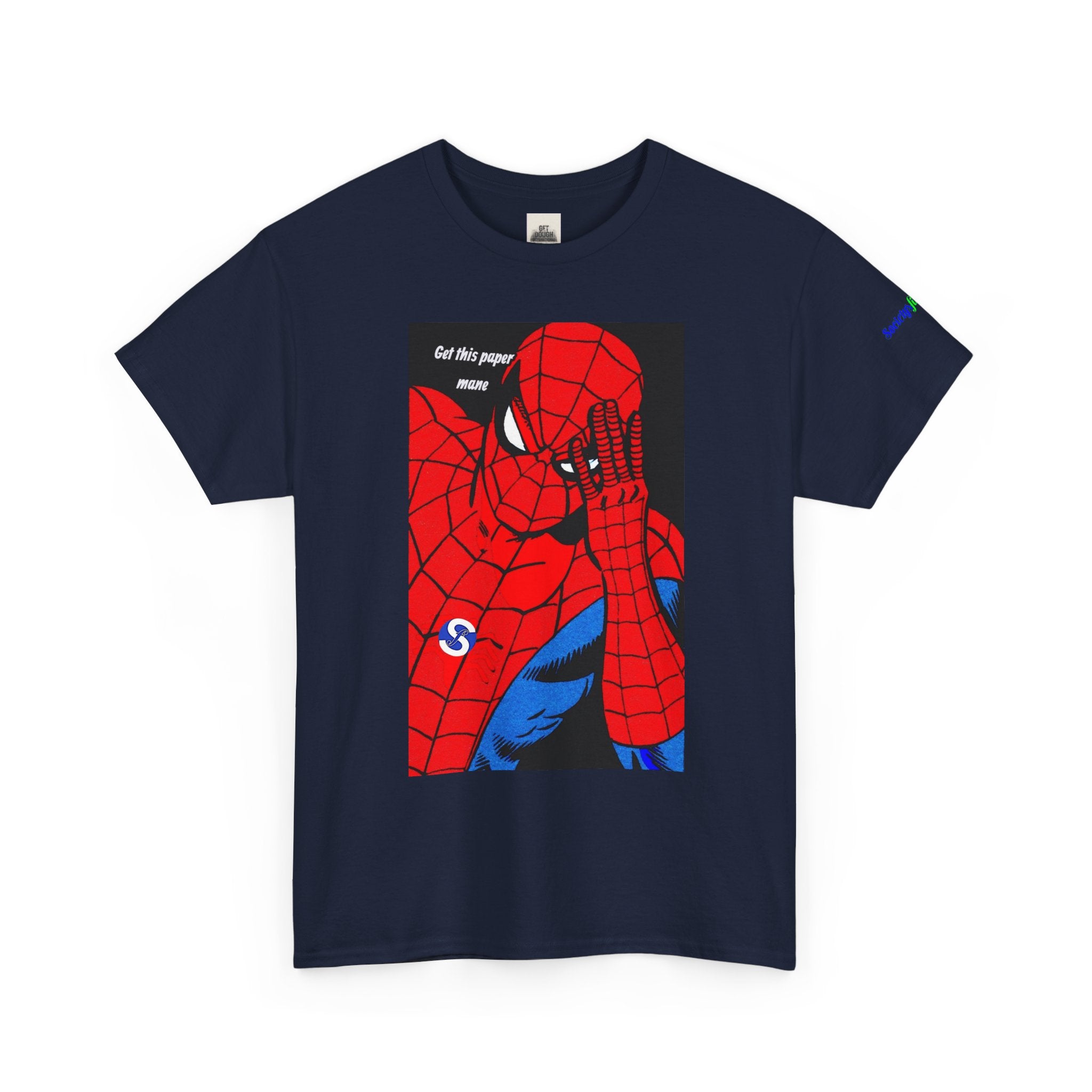 (SF)  Comic Tee — "Get This Paper?" Retro Pop Art T-Shirt