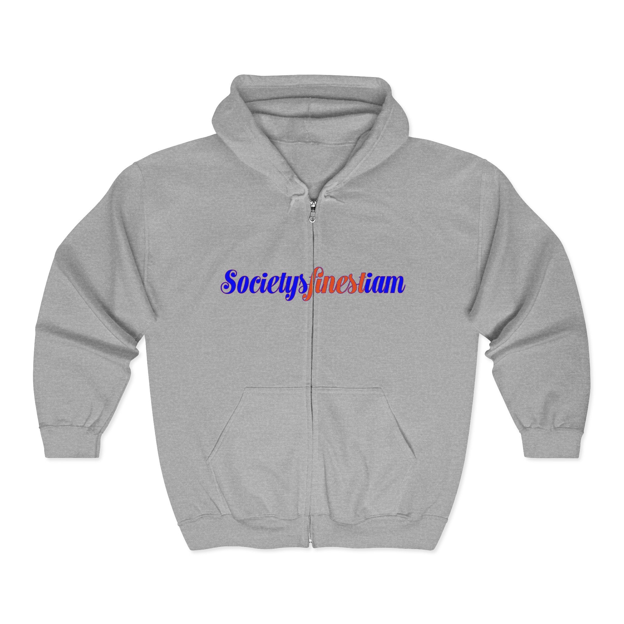 Zip Hoodie — "SocietysfinestIam" Pullover