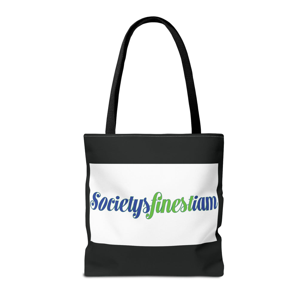 Society's Finest Tote Bag, Stylish Carryall, Eco-Friendly Shopping Bag, Gift for Her, Beach Tote, Personalized Everyday Bag