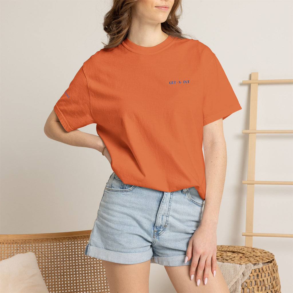 Minimalist T‑Shirt — Garment‑Dyed Casual Tee