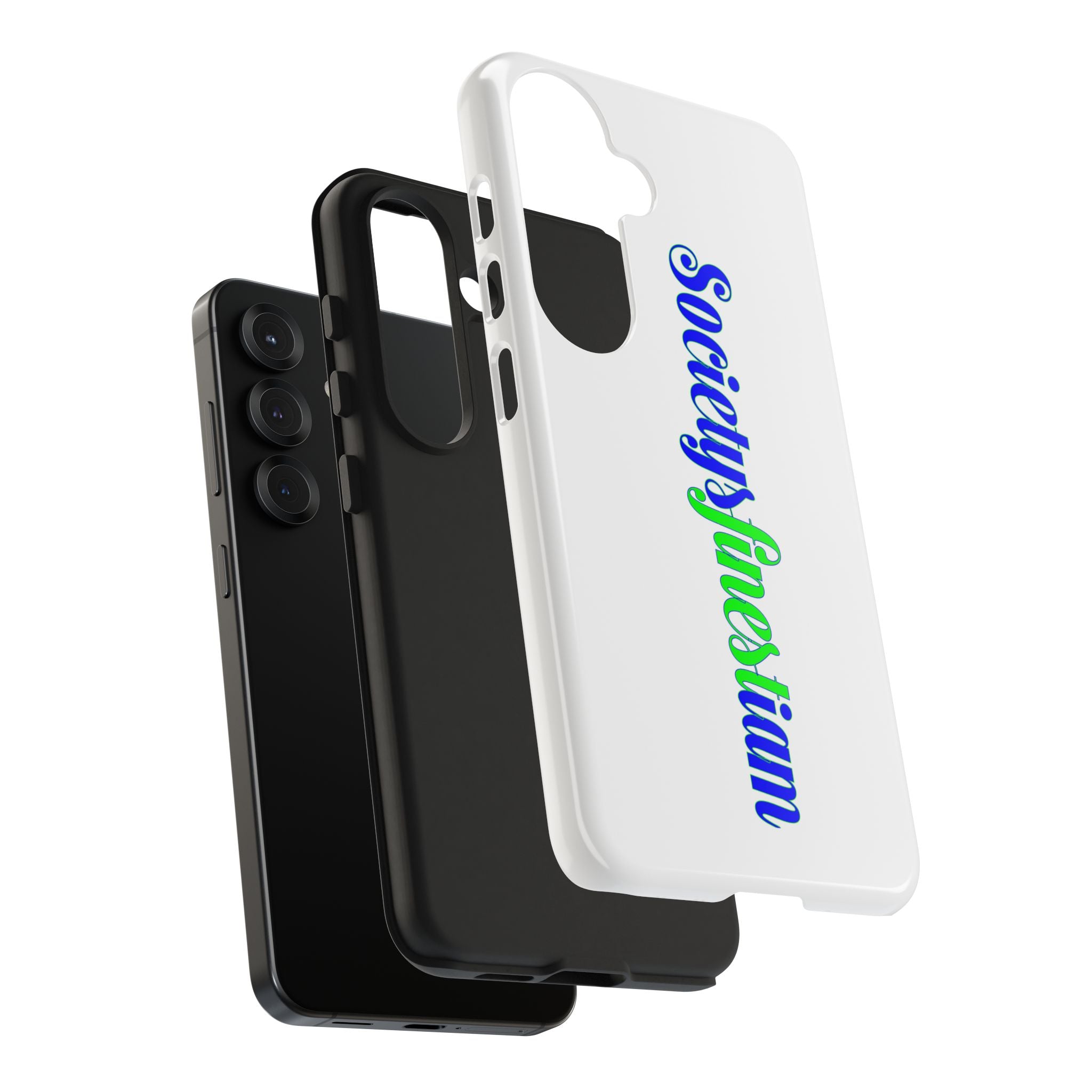 Society’s Finest-iam Tough Phone Case — Colorful Script Protective Phone Cover