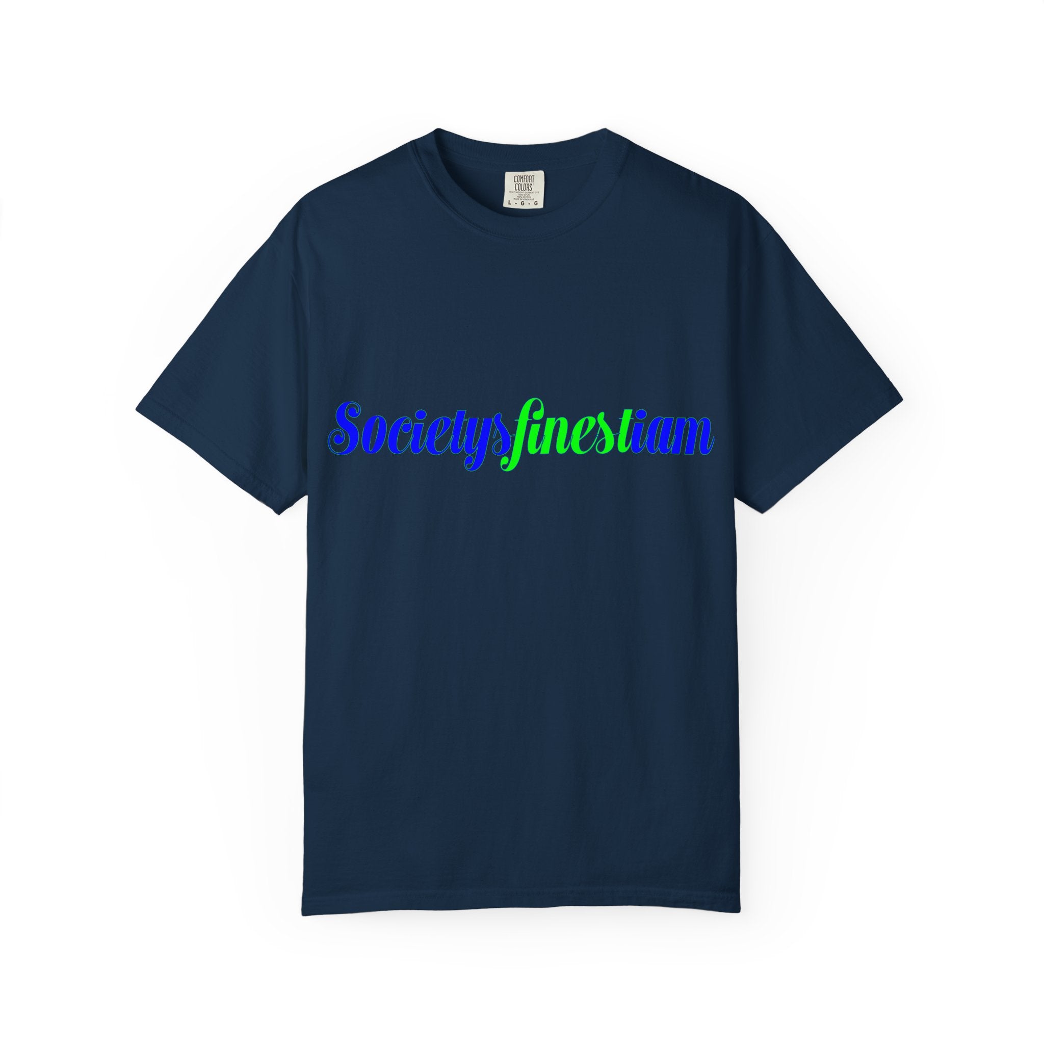 Society's Finest I Am Graphic T-Shirt — Retro Script Logo Tee
